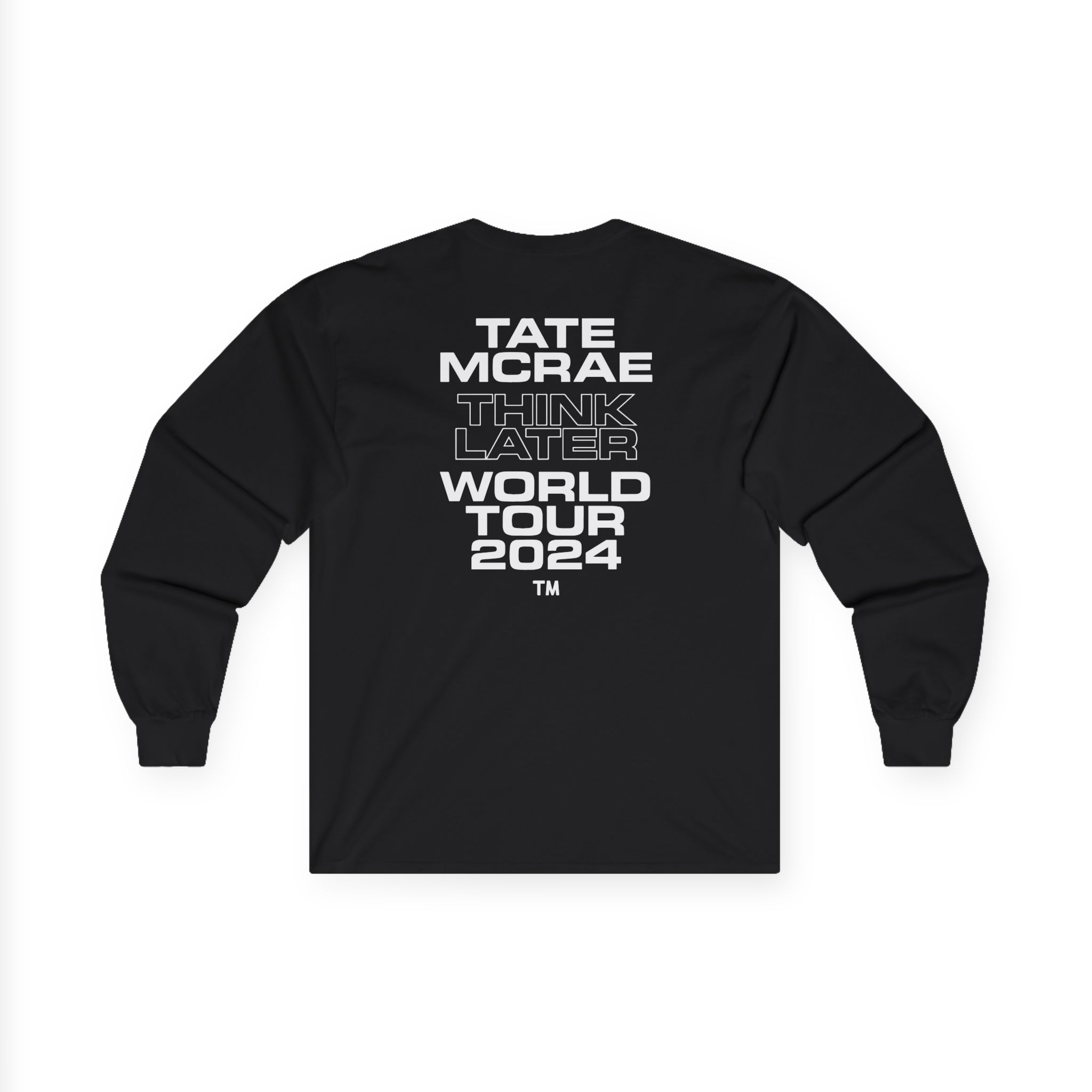 Tate Mcrae Think Later World Tour Unisex Ultra Cotton Long Sleeve Tee