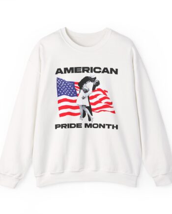Sean Strickland American Pride Month Unisex Heavy Blend™ Crewneck Sweatshirt