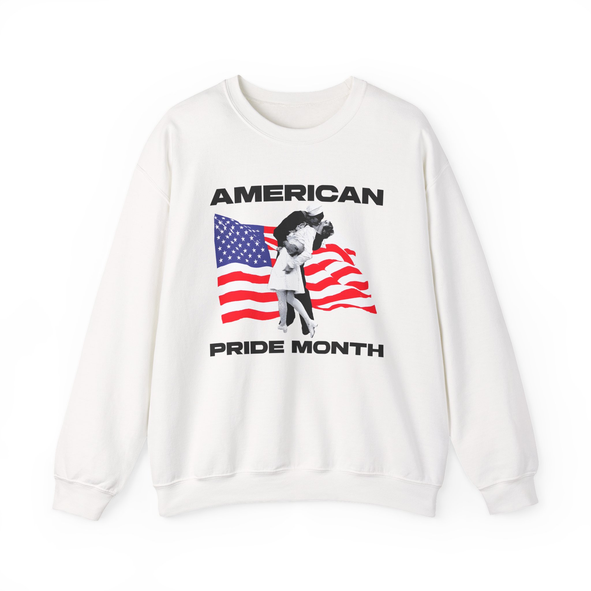 Sean Strickland American Pride Month Unisex Heavy Blendâ„¢ Crewneck Sweatshirt