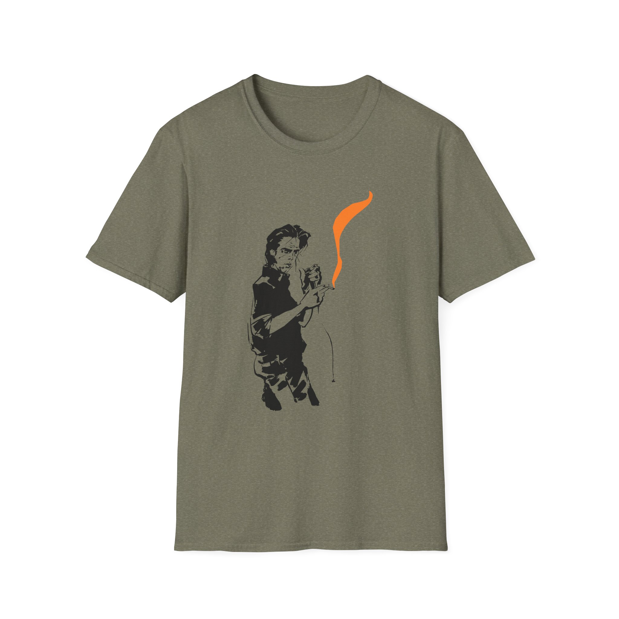 Nick Cave Smoking Unisex Softstyle T-Shirt