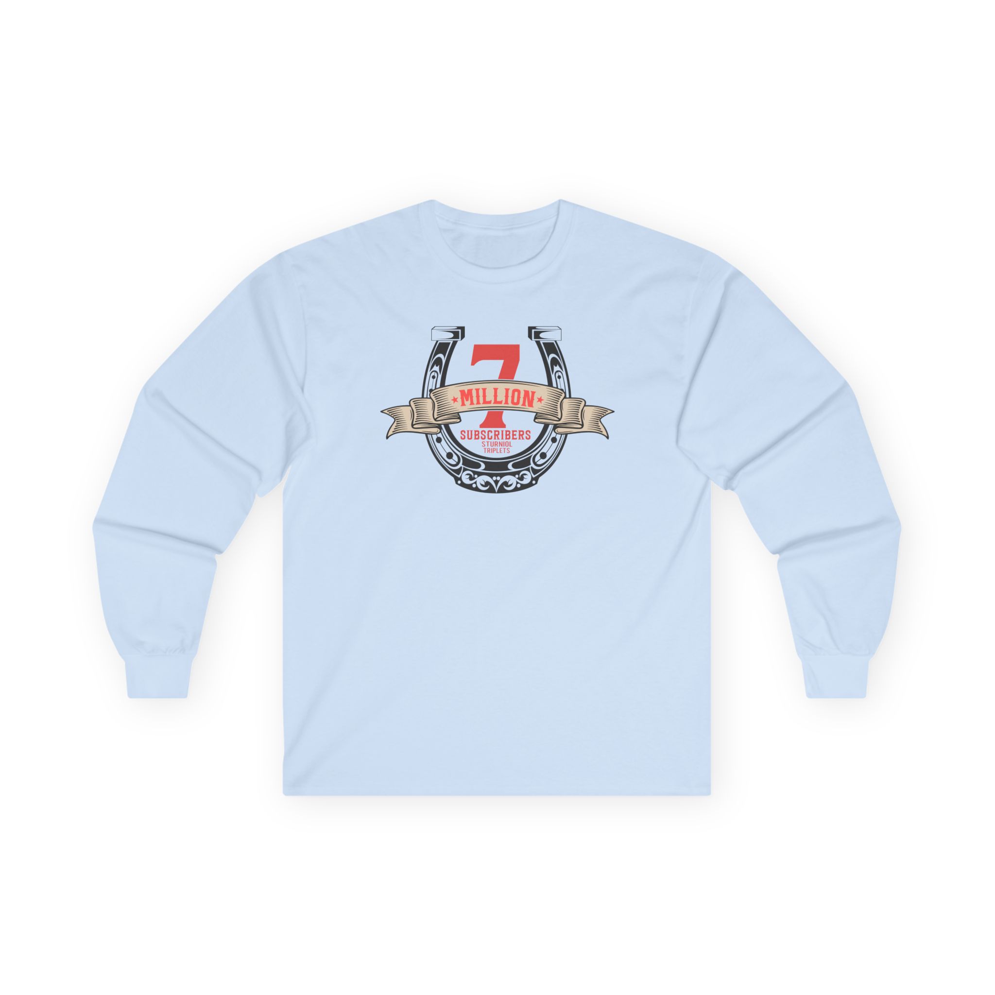 Let's Trip 7M Subscribers Sturniolo Triplets Unisex Ultra Cotton Long Sleeve Tee