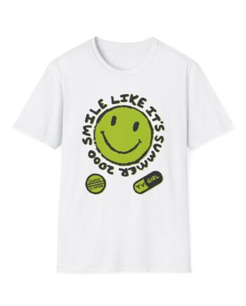 Tv Girl Smile Like It's Summer 2000 Unisex Softstyle T-Shirt
