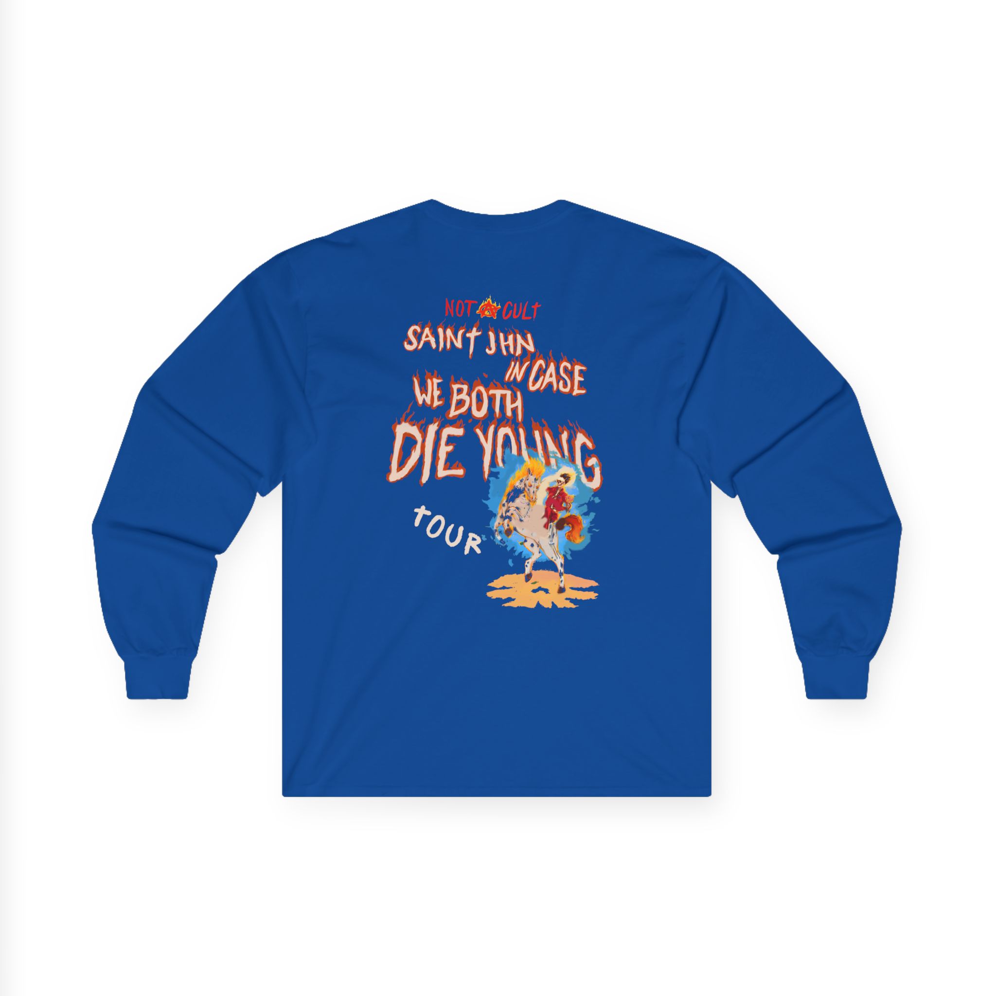 Saint Jhn Incase We Both Die Young World Tour Unisex Ultra Cotton Long Sleeve Tee