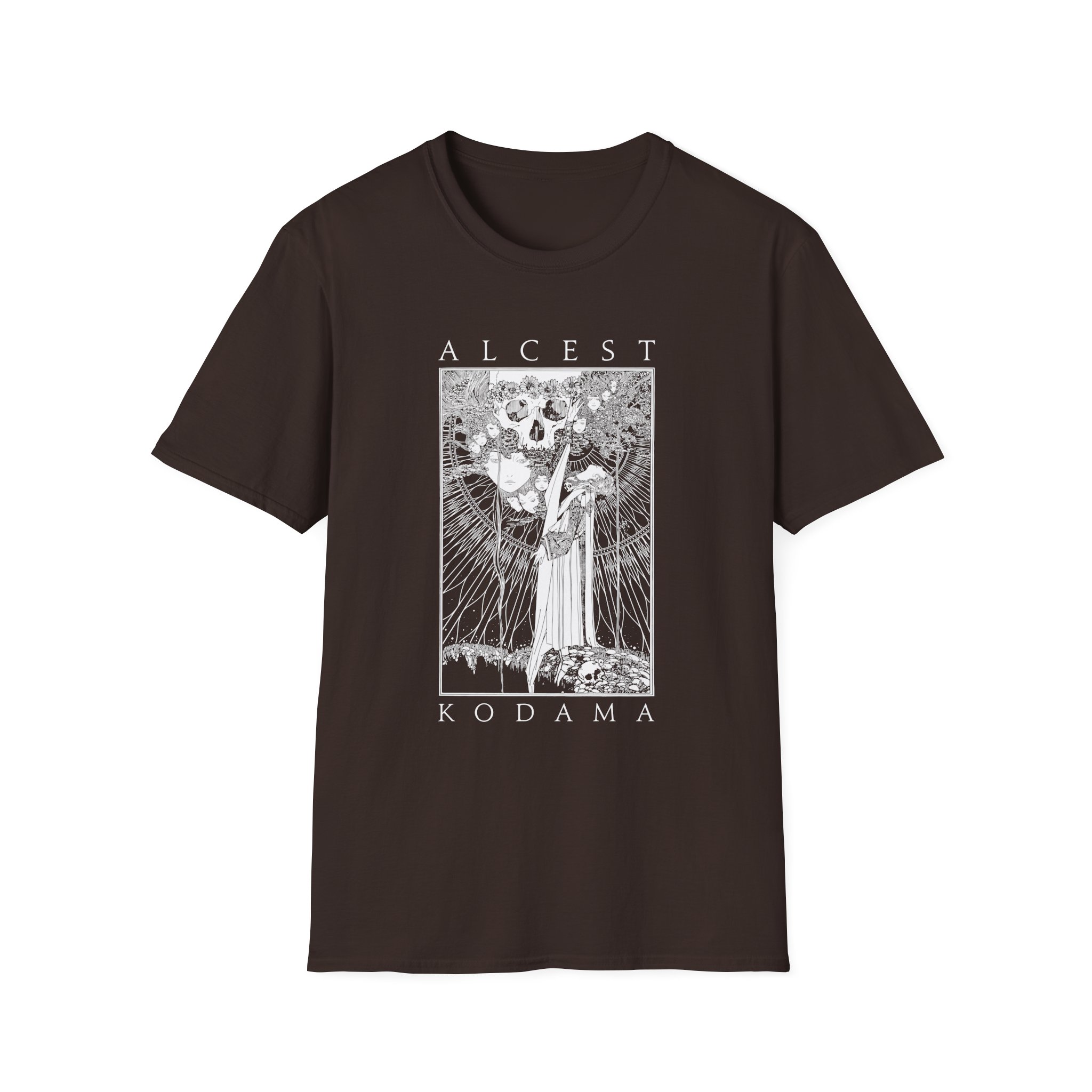 Alcest Kodama Faces Unisex Softstyle T-Shirt
