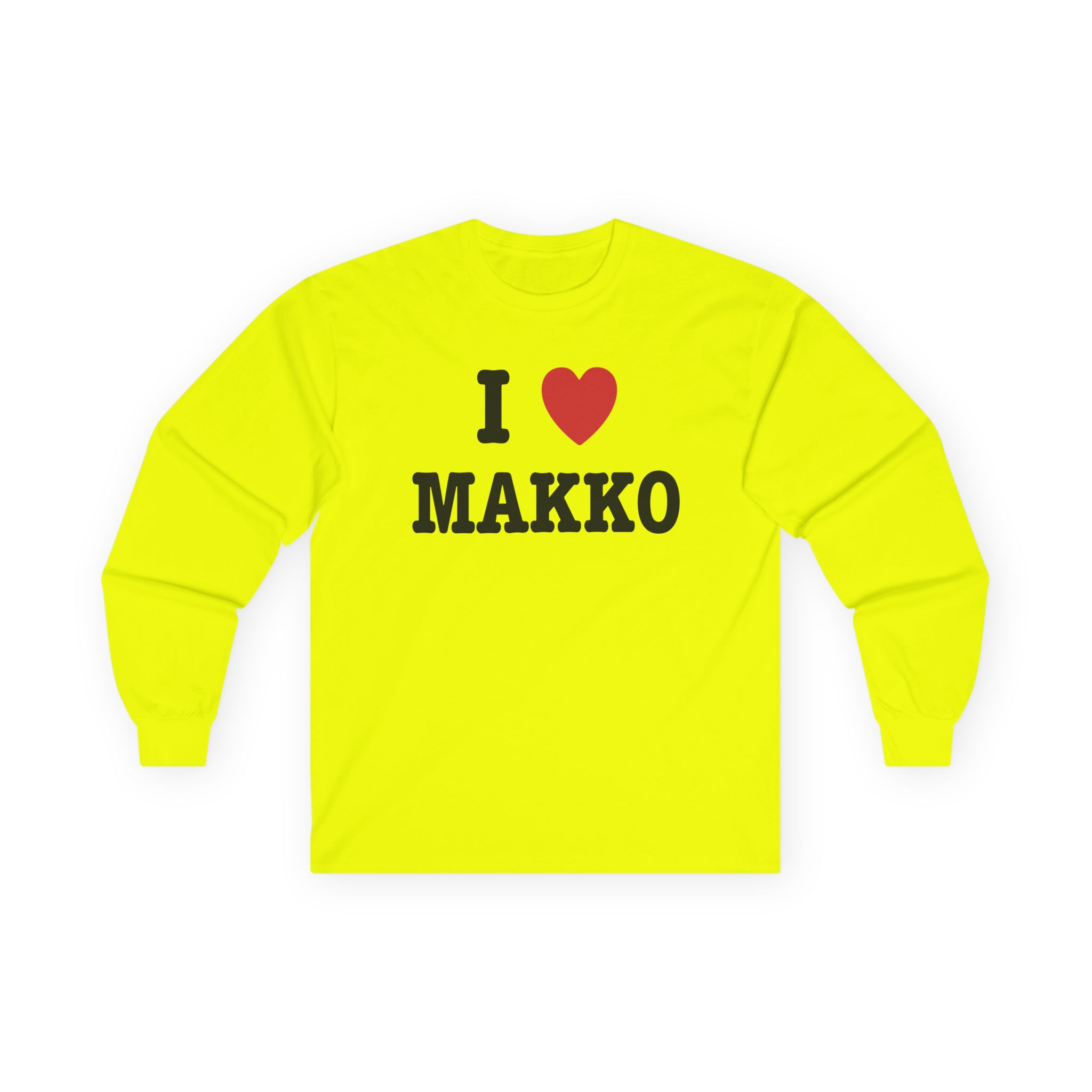 Makko Unisex Ultra Cotton Long Sleeve Tee