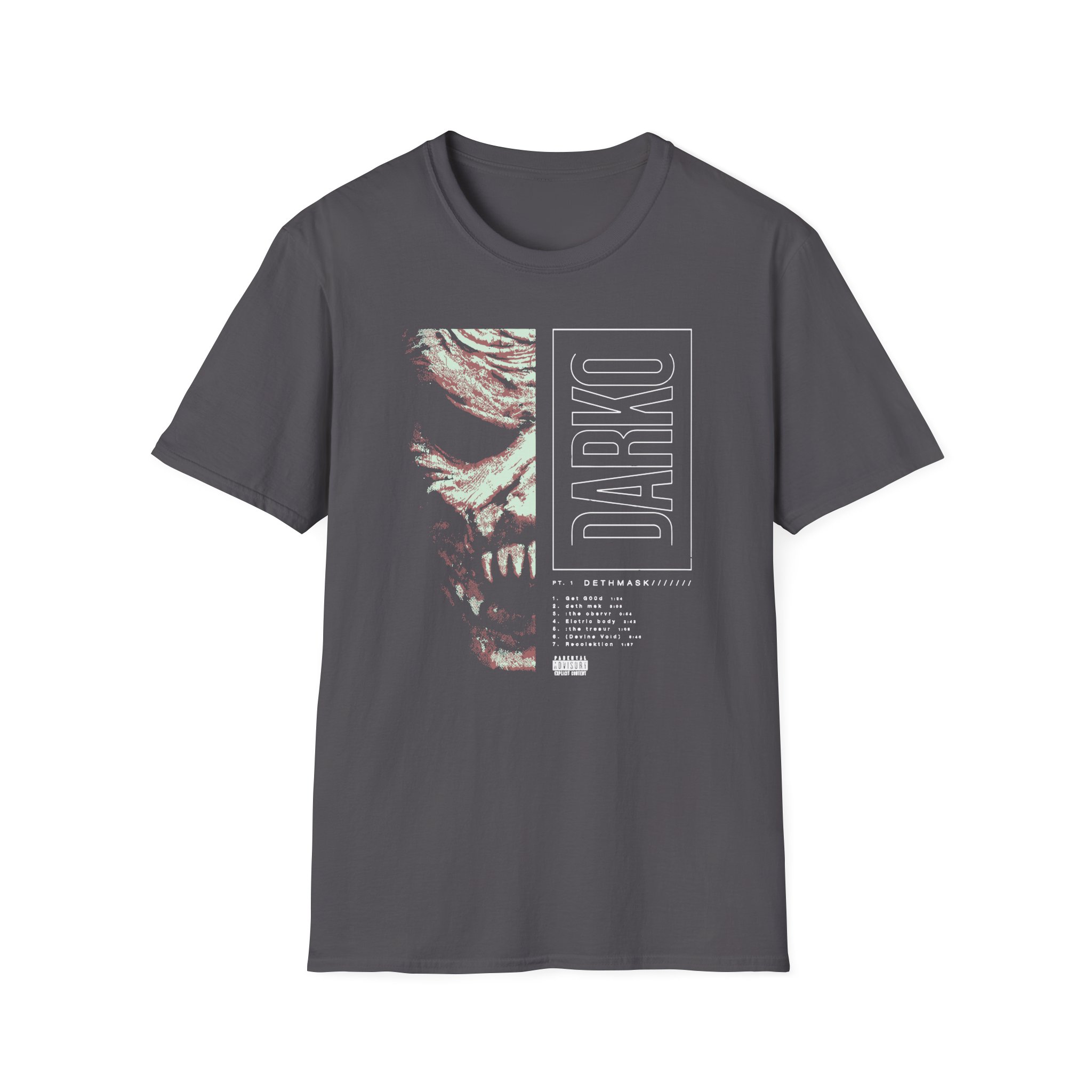 Darko Dethmask Pt 1 Unisex Softstyle T-Shirt