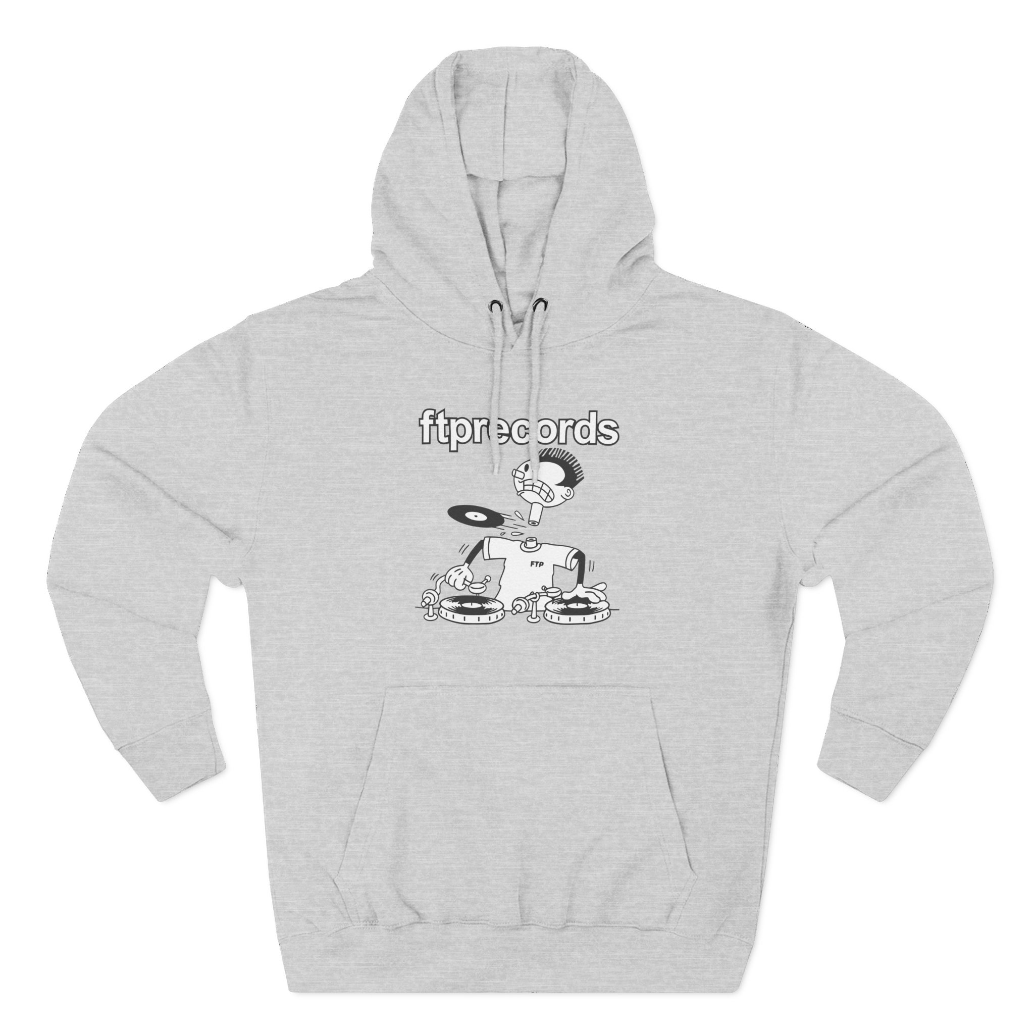 Adin Ross Ftprecords Three-Panel Fleece Hoodie