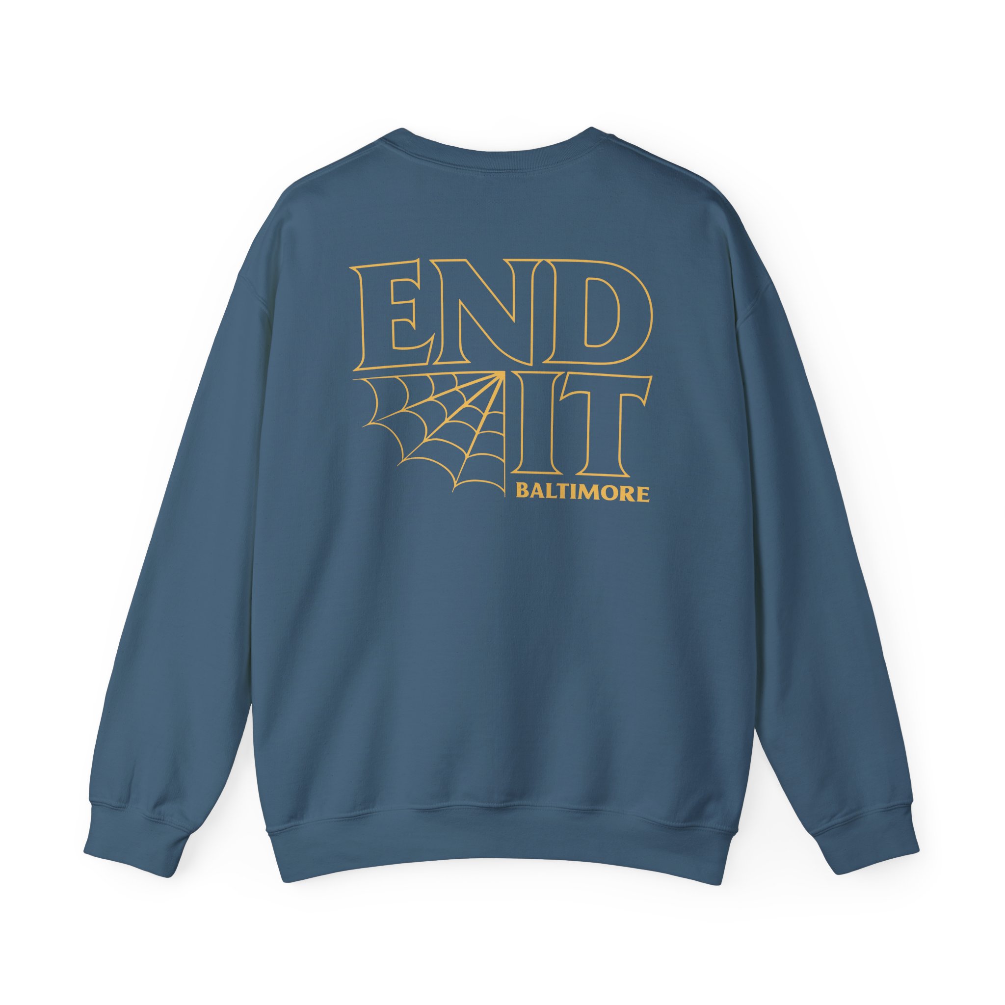 End It Unisex Heavy Blend Crewneck Sweatshirt
