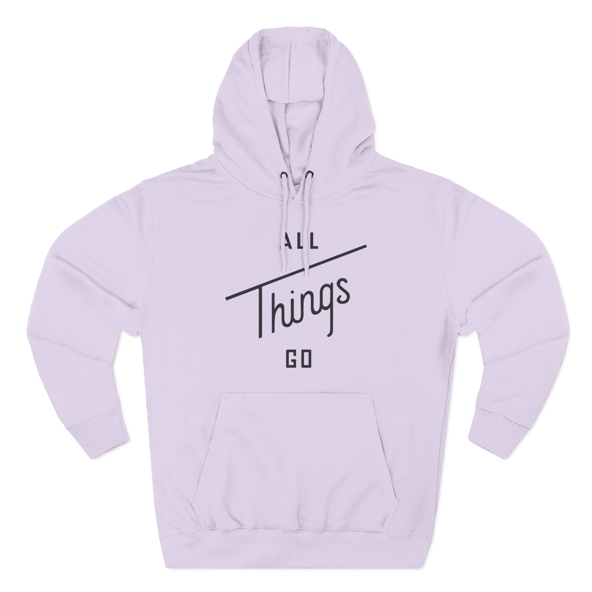 All Things Go Three-Panel Fleece Hoodie