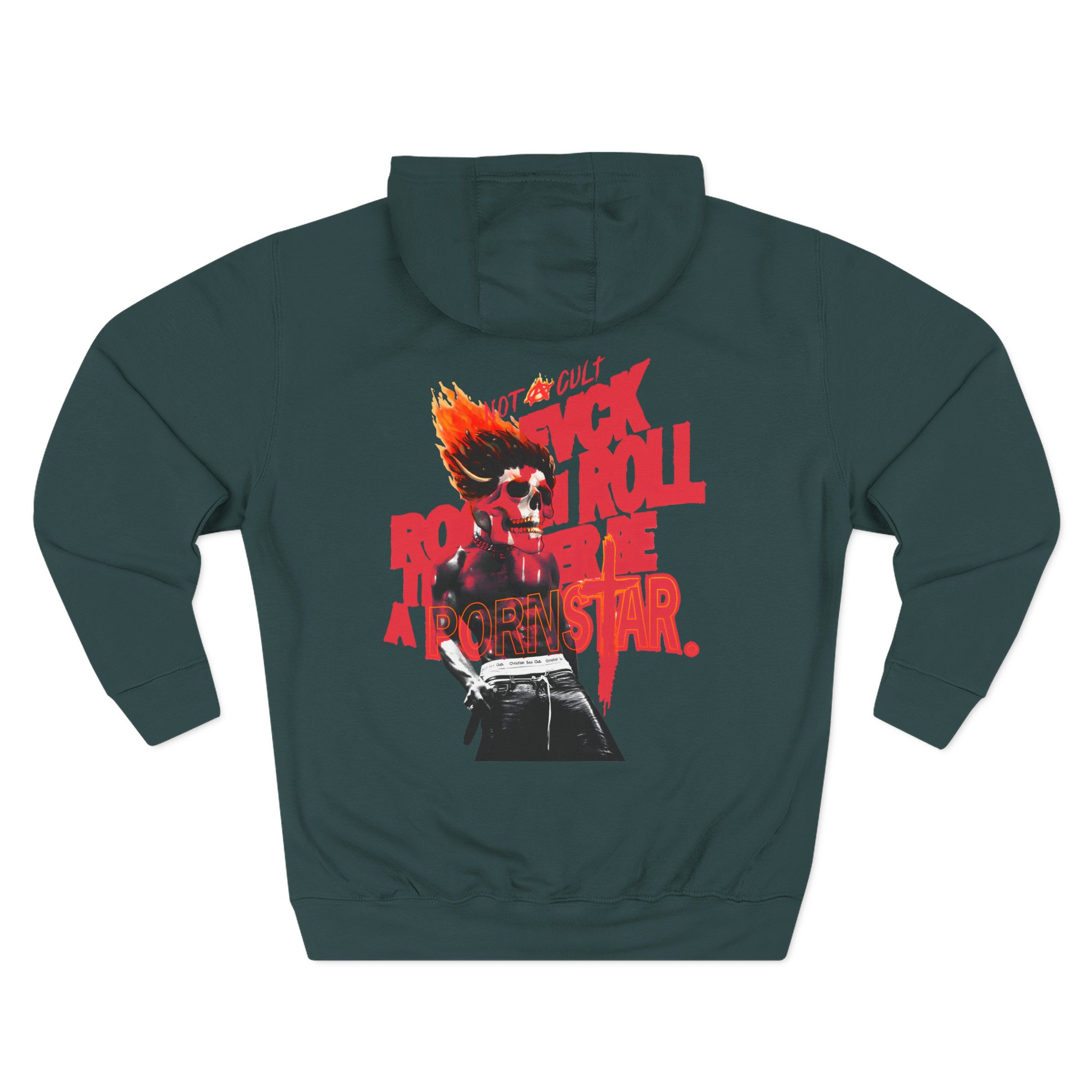 Saint Jhn Fvck Rock and Roll Three-Panel Fleece Hoodie
