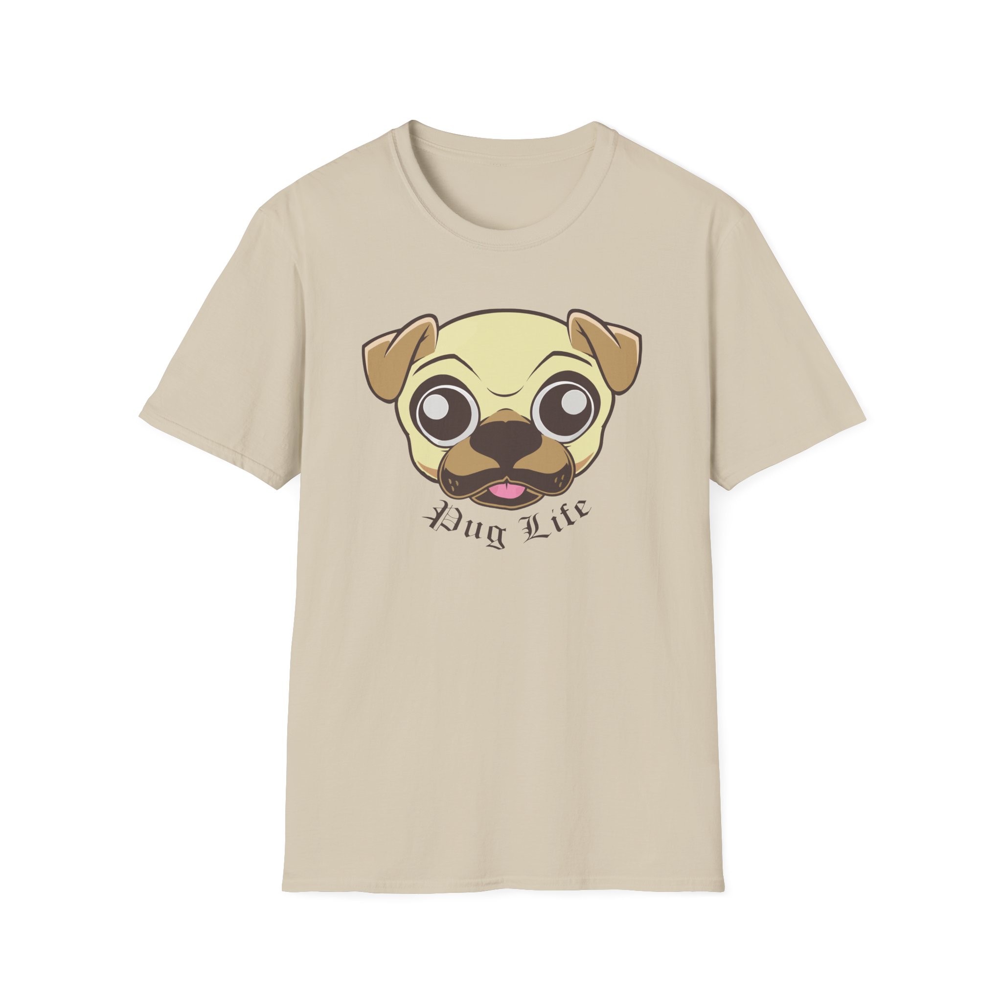 Morgz Pug Life Unisex Softstyle T-Shirt