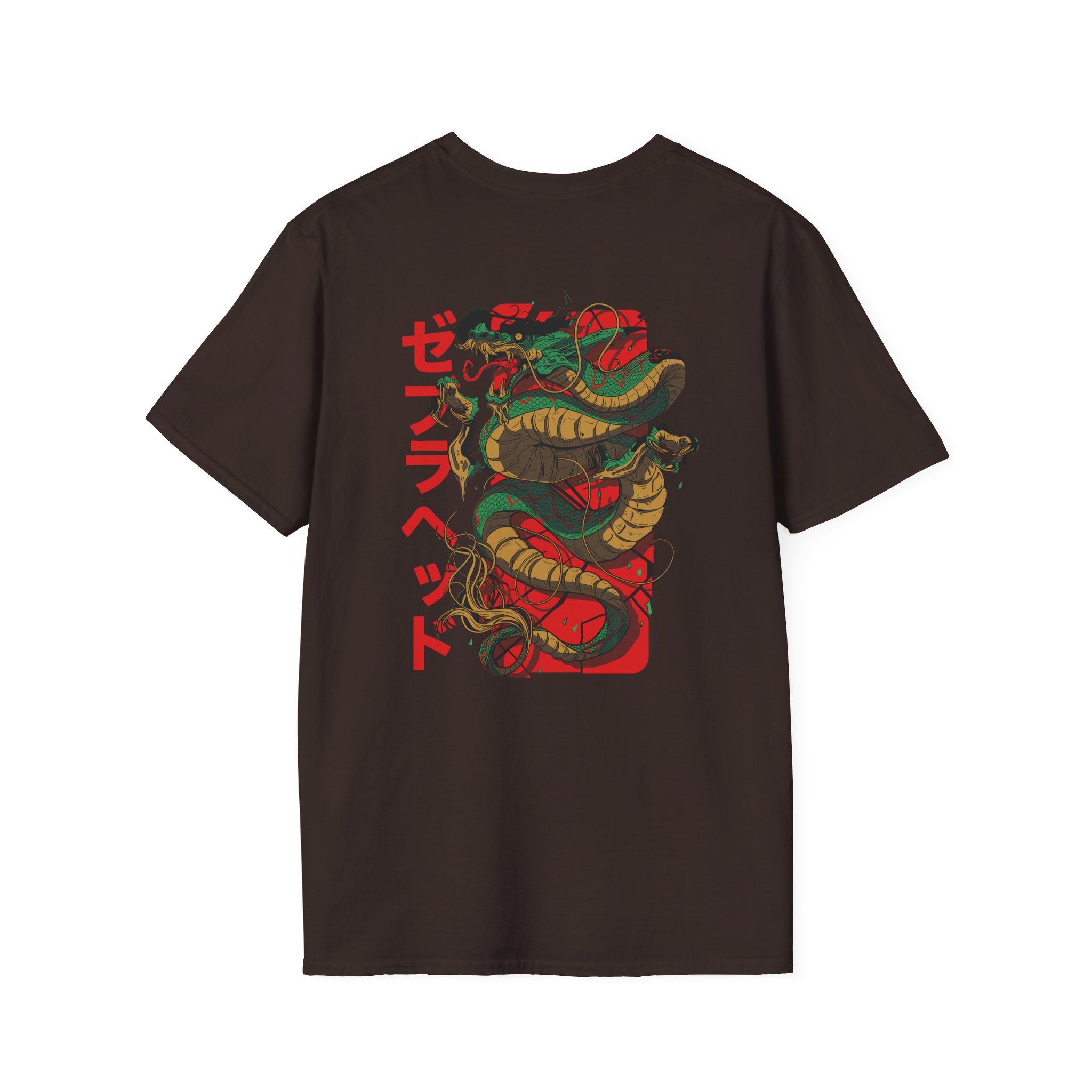 Zebrahead Japanese Dragon Unisex Softstyle T-Shirt
