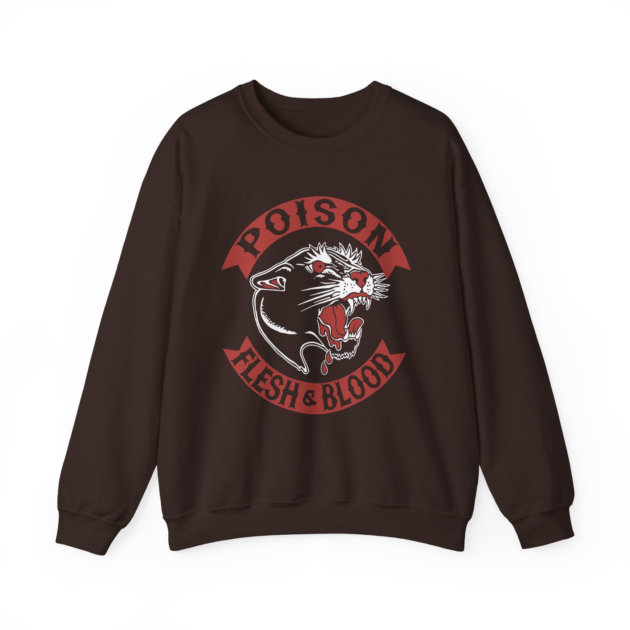 Poison Flesh & Blood Unisex Heavy Blendâ„¢ Crewneck Sweatshirt