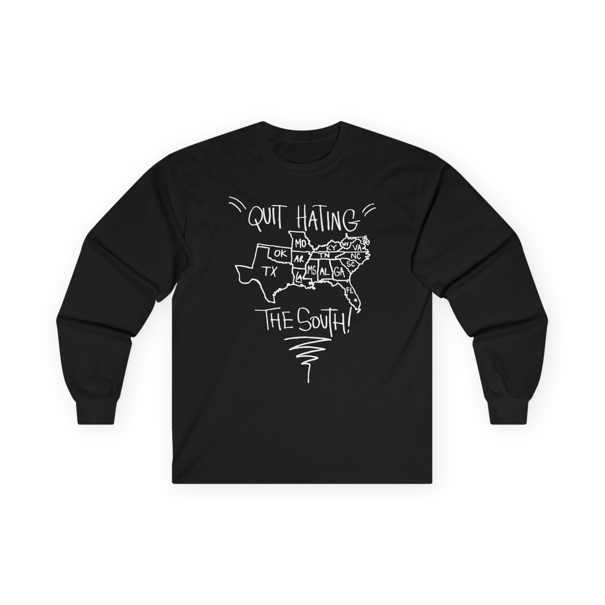 UGK Quit Hating The South Unisex Ultra Cotton Long Sleeve Tee