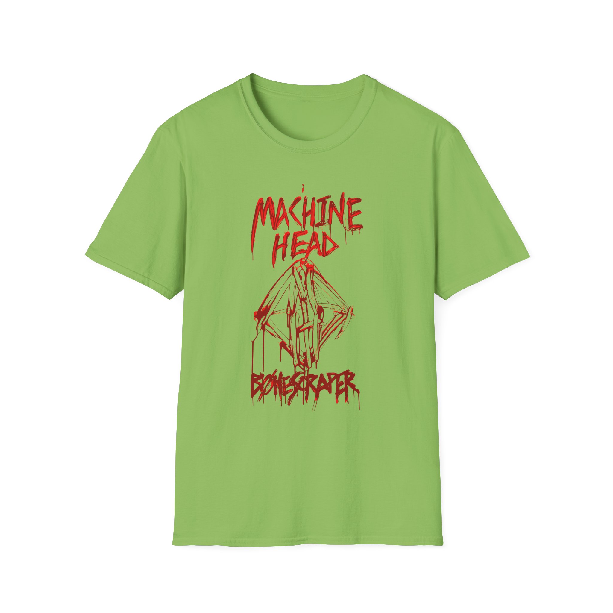 Machine Head Bønescraper Unisex Softstyle T-Shirt