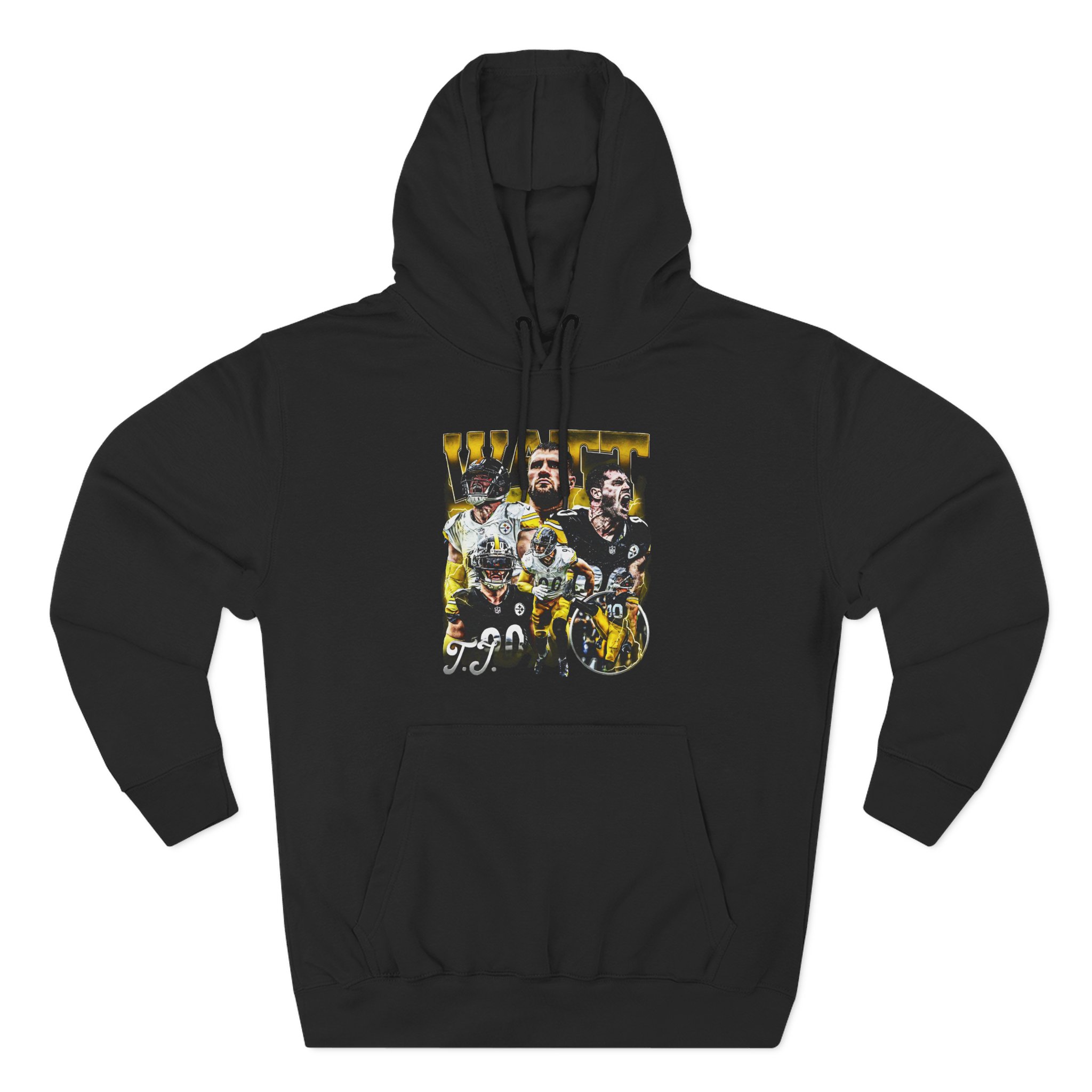 Tj Watt Three-Panel Fleece Hoodie