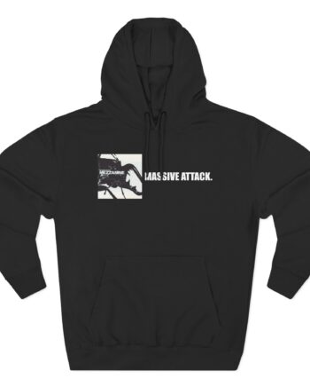 Massive Attack Three-Panel Fleece Hoodie