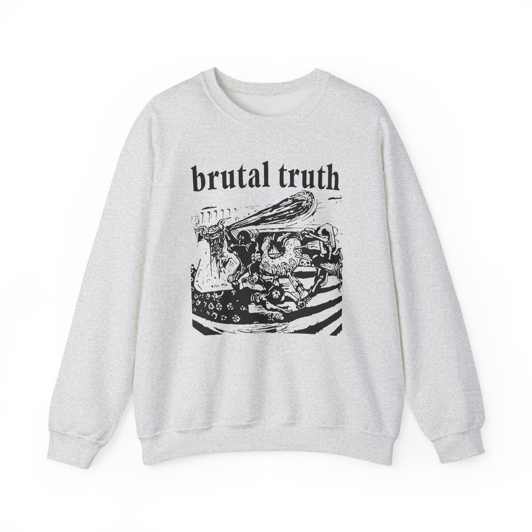 Brutal Truth Kill Pig Unisex Heavy Blend Crewneck Sweatshirt