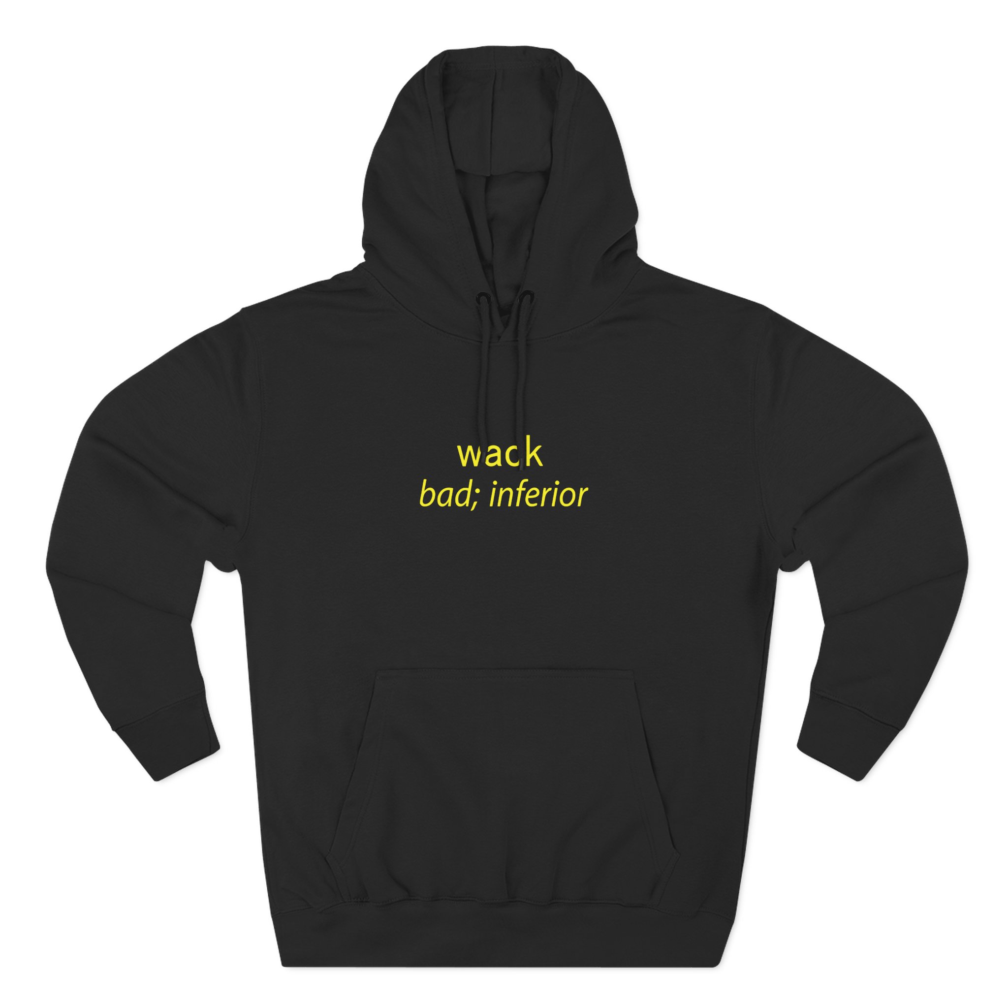 Tierra Whack Wack Bad Inferior Three-Panel Fleece Hoodie