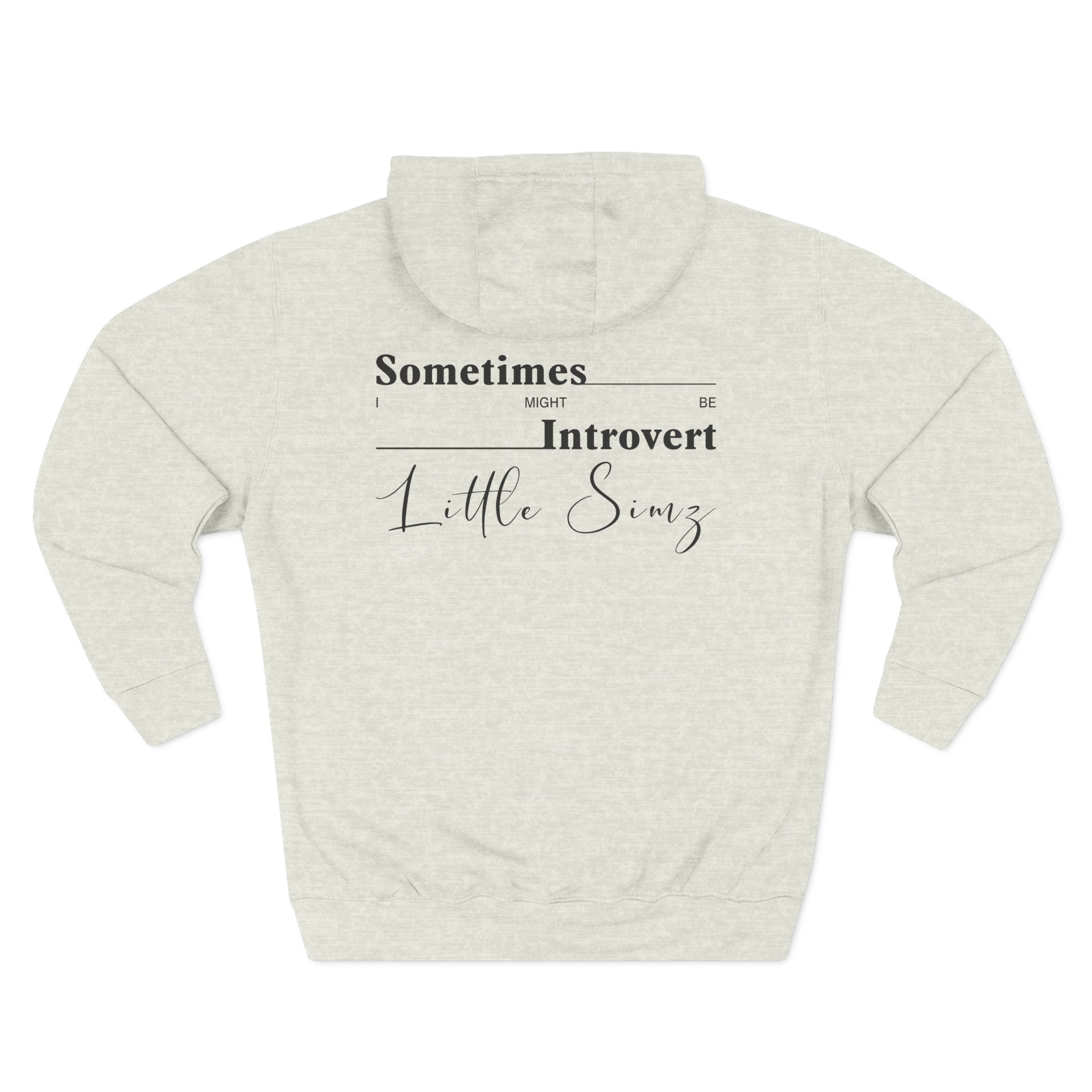 Little Simz Sometimes I Might Be Introvert Album Three-Panel Fleece Hoodie