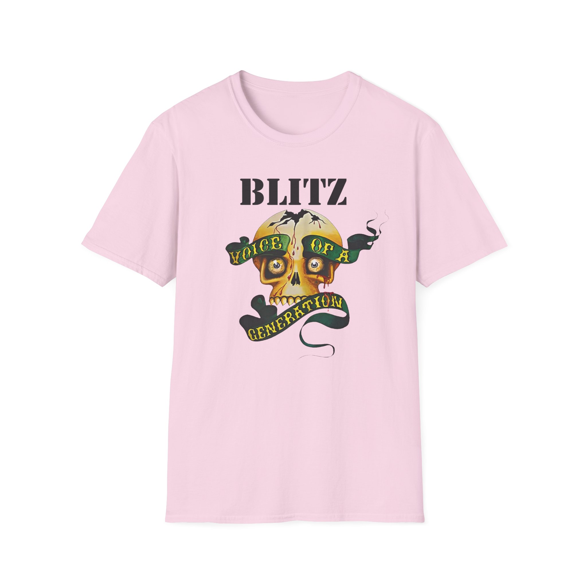 Blitz Voice Of A Generation Unisex Softstyle T-Shirt