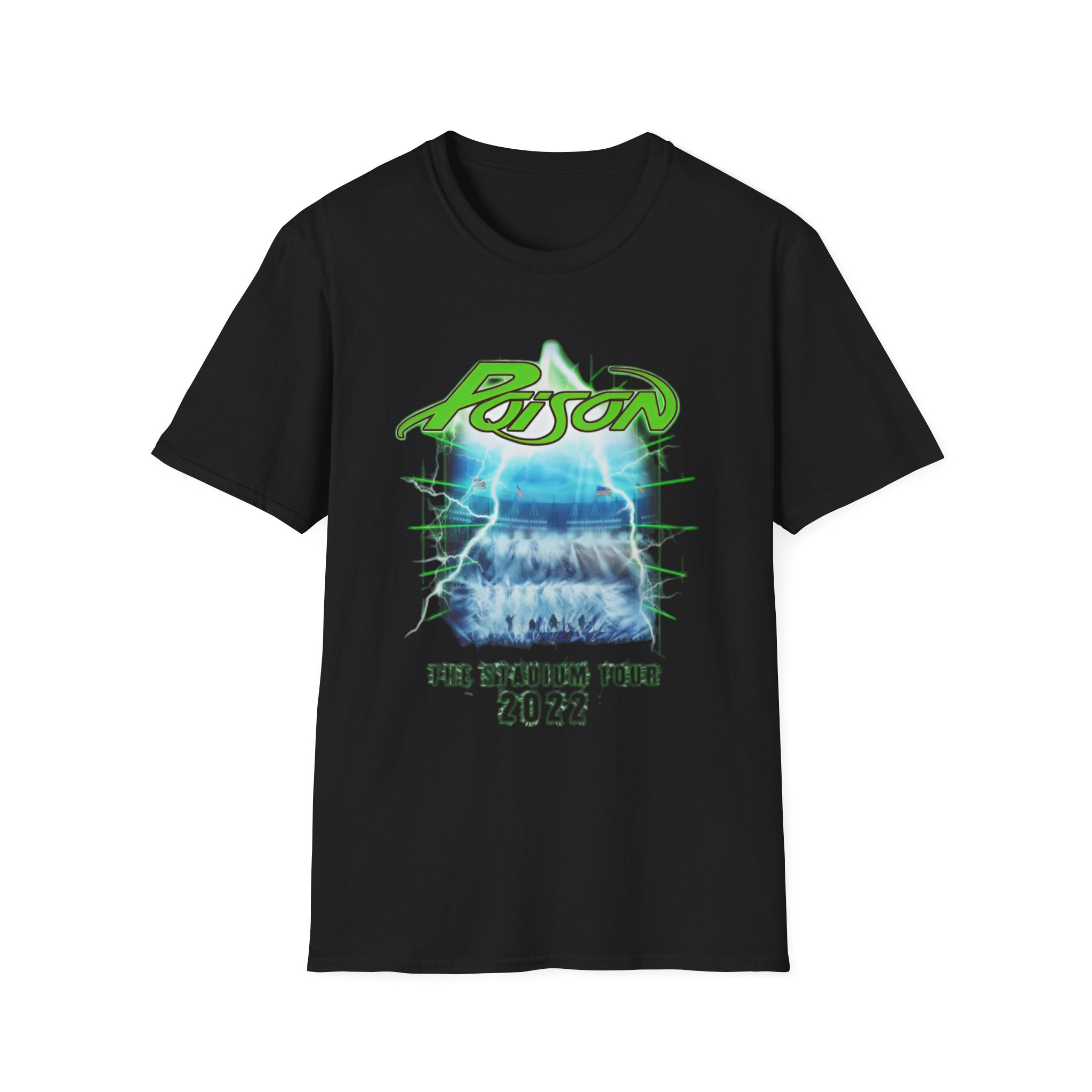 Poison Stadium Tour Unisex Softstyle T-Shirt