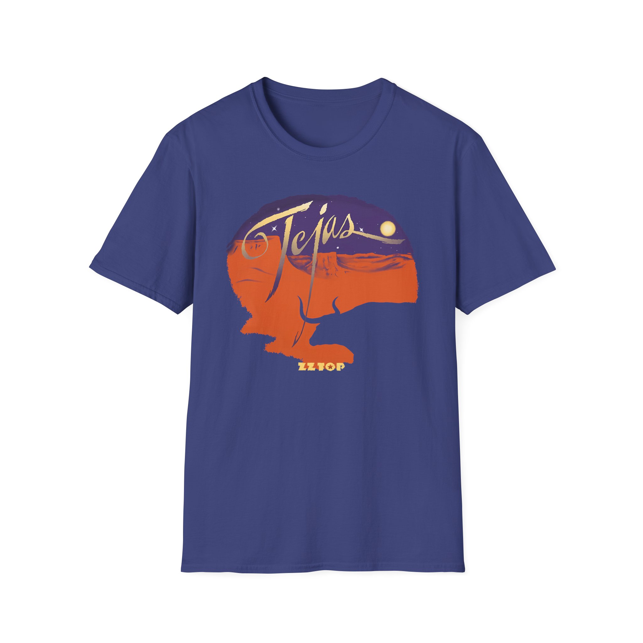 ZZ Top Tejas Unisex Softstyle T-Shirt