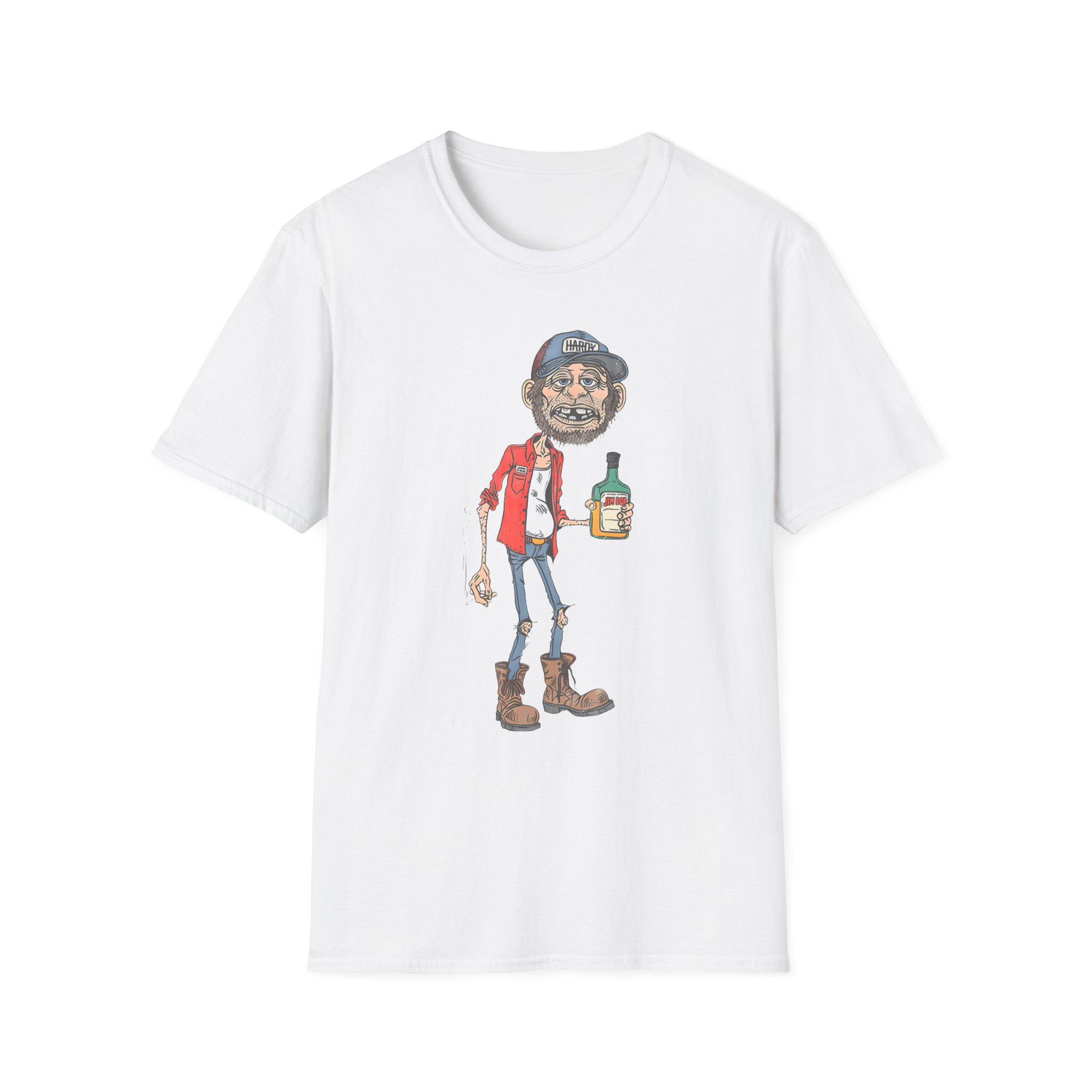 Hardy Jim Bob Unisex Softstyle T-Shirt