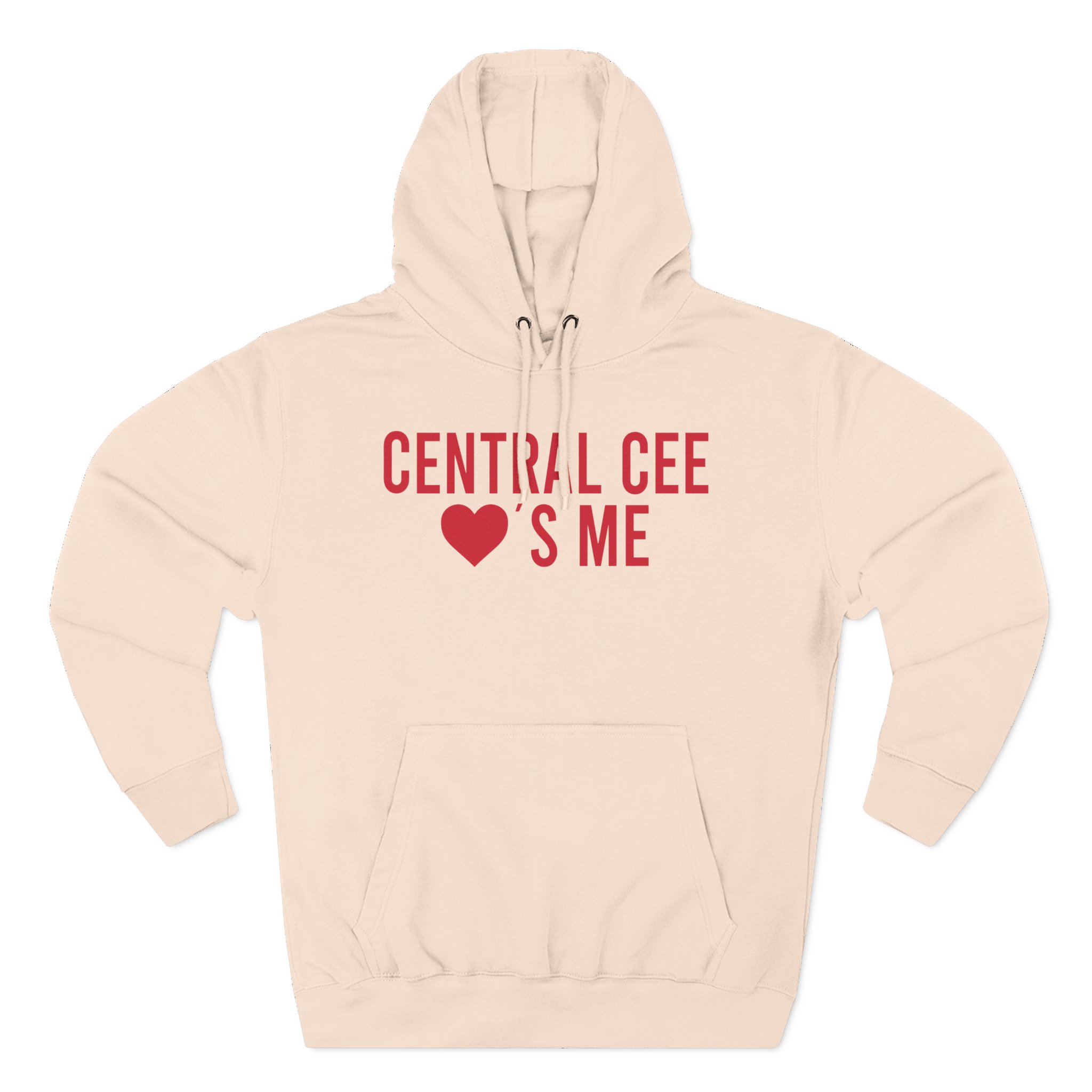 Central Cee Love S Me Three-Panel Fleece Hoodie