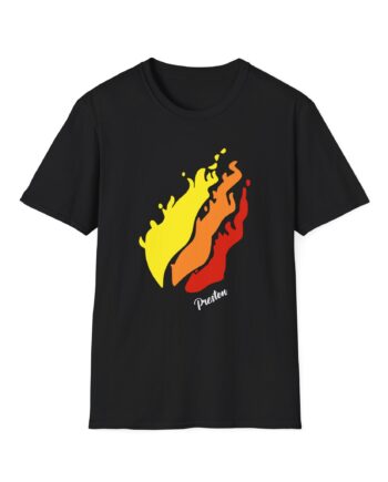 Preston Flame Unisex Softstyle T-Shirt