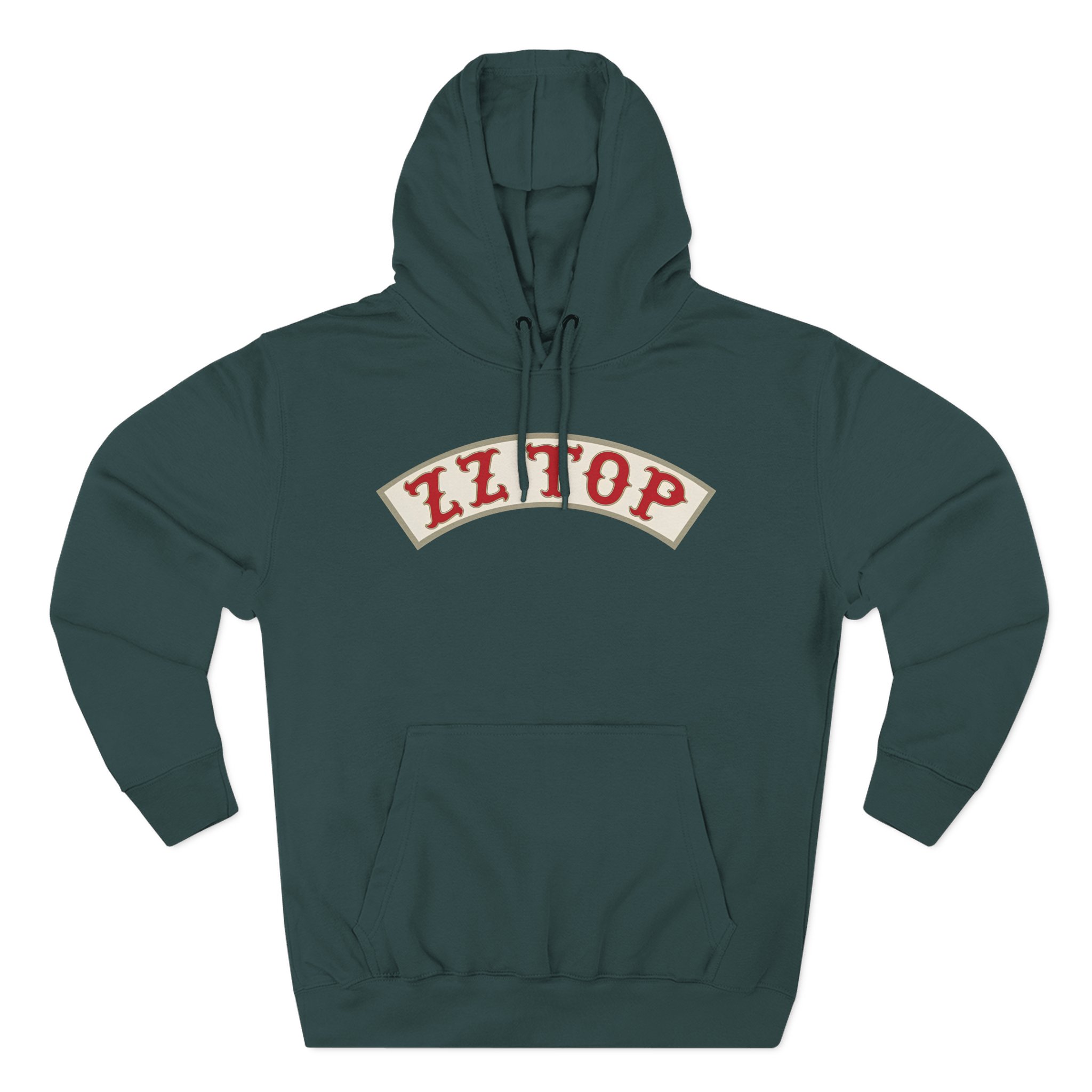 ZZ Top Banner Logo Three-Panel Fleece Hoodie