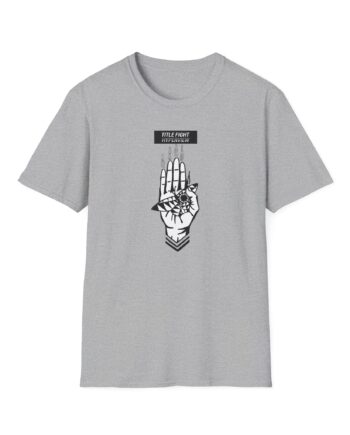 Title Fight Hyperview Hand Unisex Softstyle T-Shirt