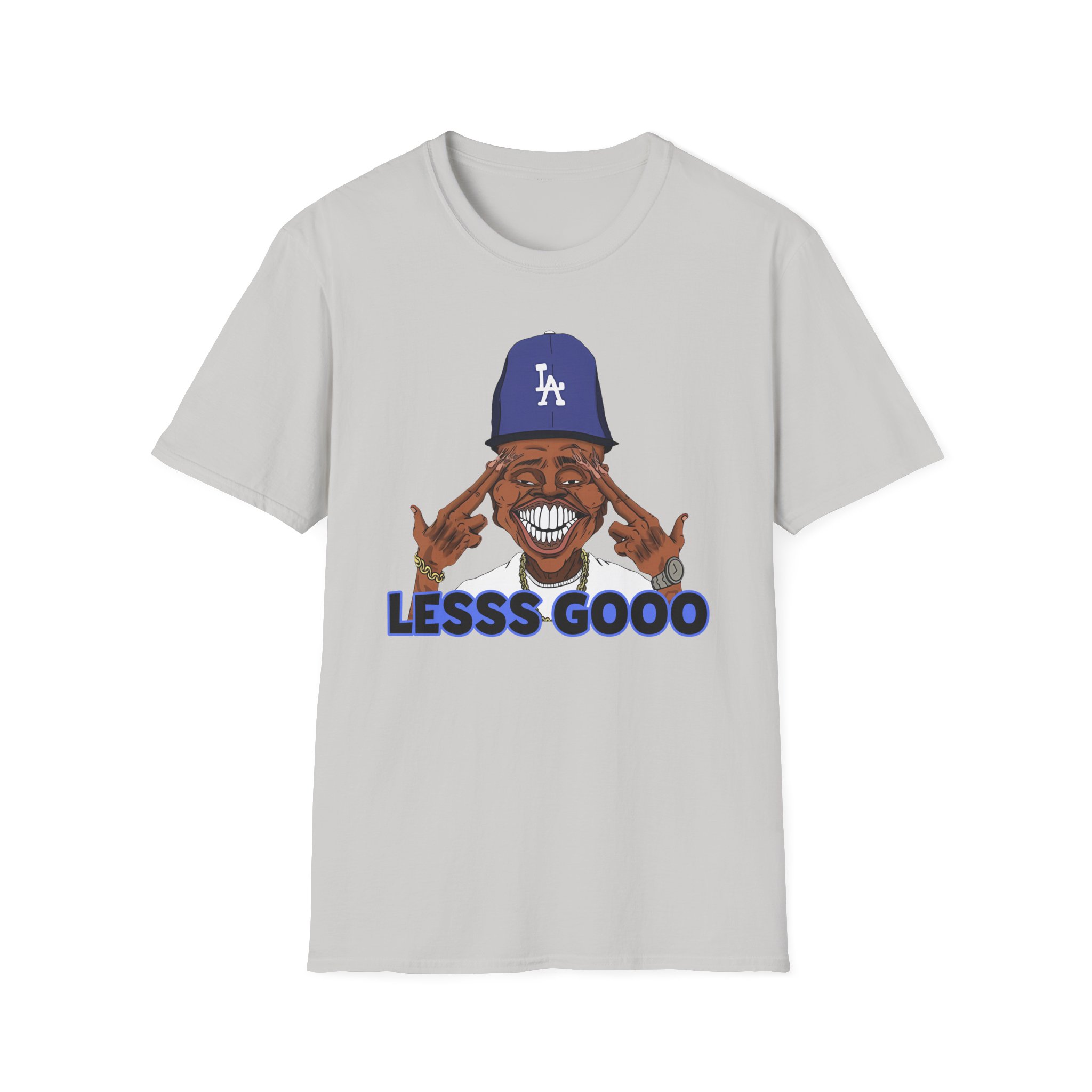 Papa Meat Lesss Gooo Unisex Softstyle T-Shirt