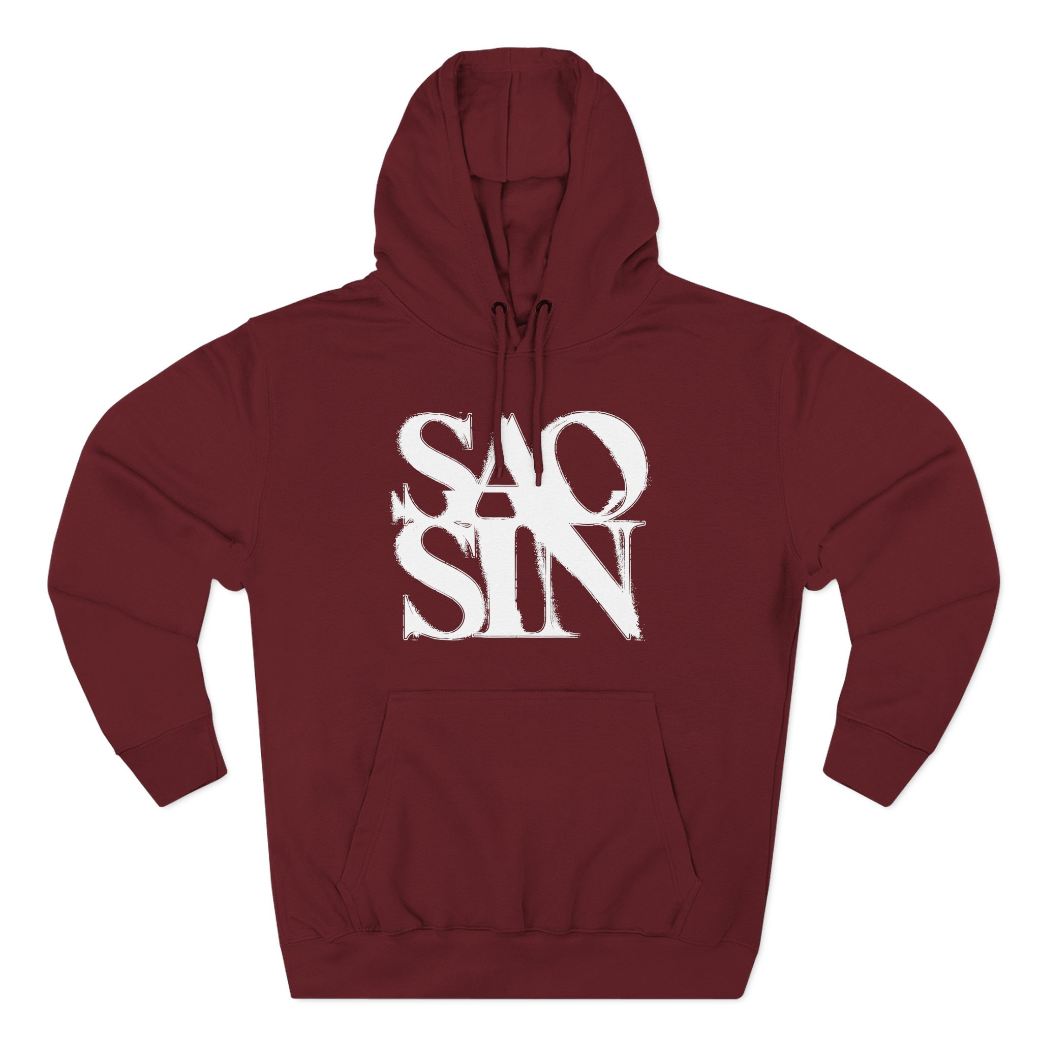 Saosin - Stacked Three-Panel Fleece Hoodie