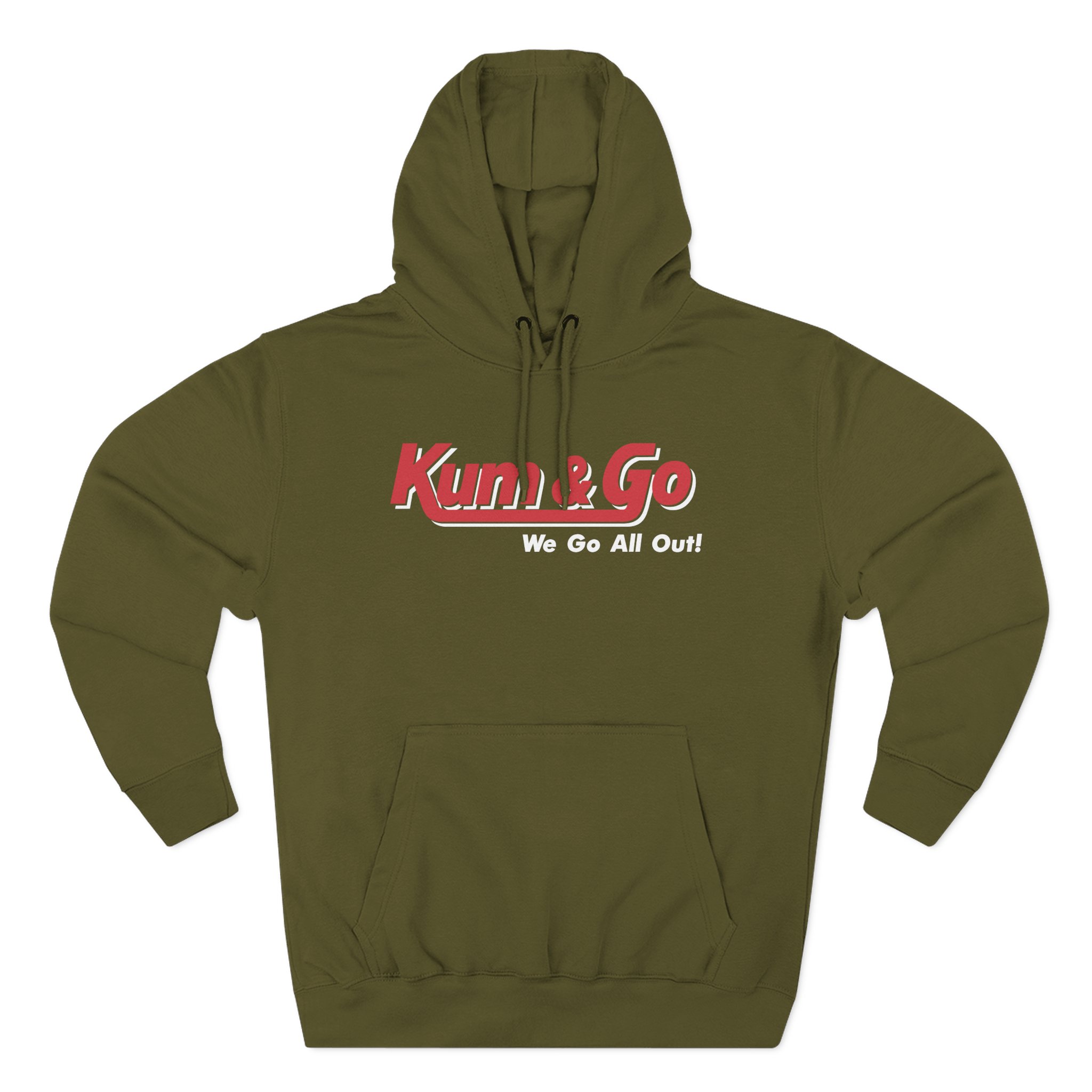 Kum and Go Three-Panel Fleece Hoodie
