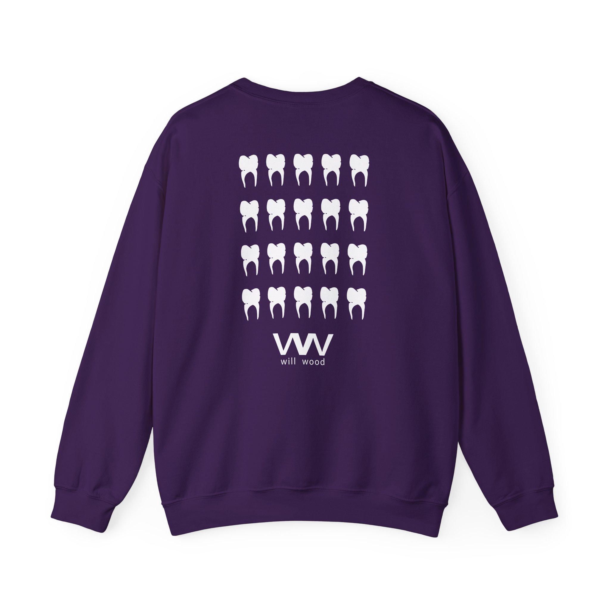 Will Wood Host Skull Unisex Heavy Blendâ„¢ Crewneck Sweatshirt