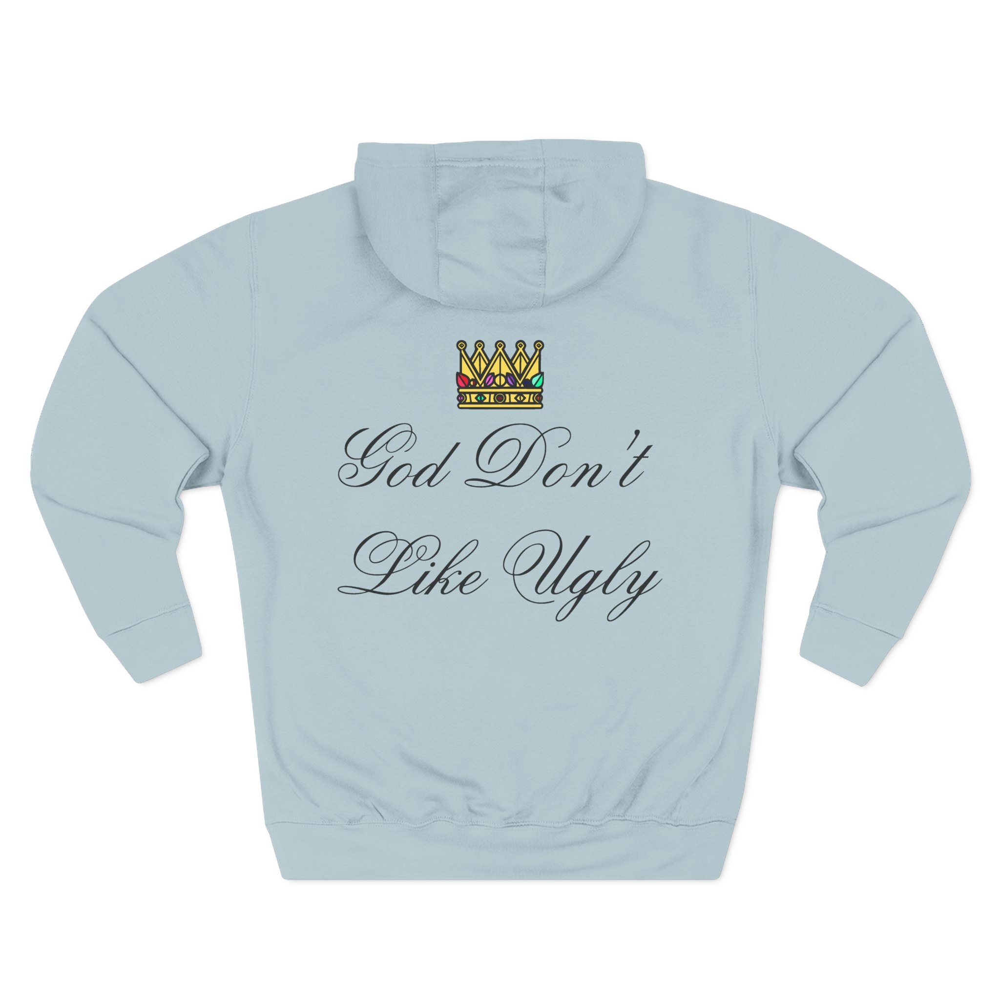 Shindy Three-Panel Fleece Hoodie