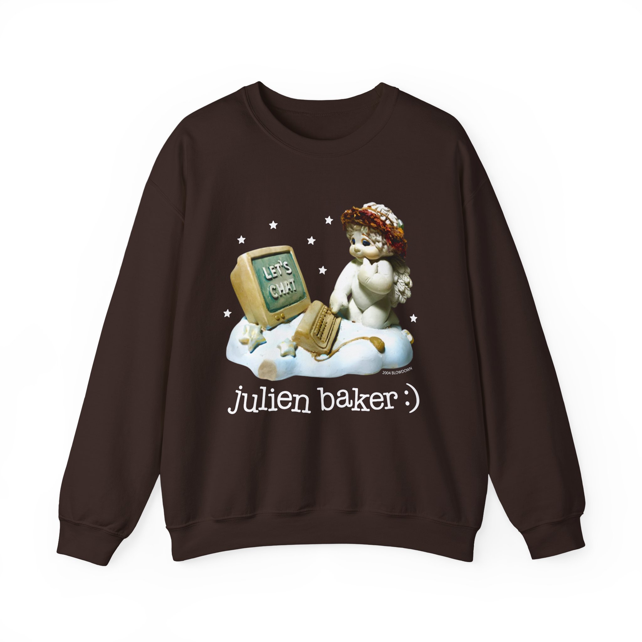 Julien Baker Online Angel Unisex Heavy Blendâ„¢ Crewneck Sweatshirt