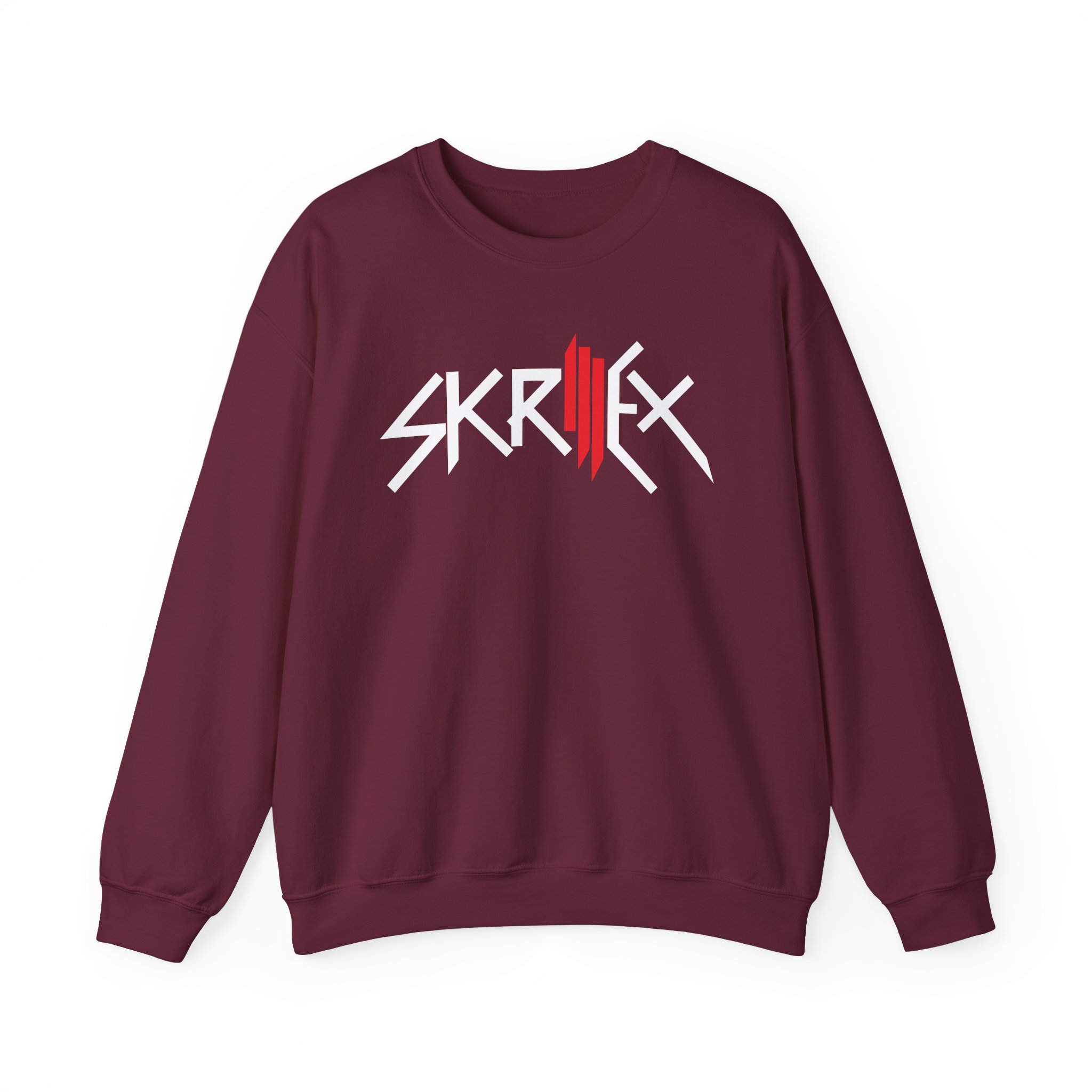 Skrillex Logo Unisex Heavy Blendâ„¢ Crewneck Sweatshirt
