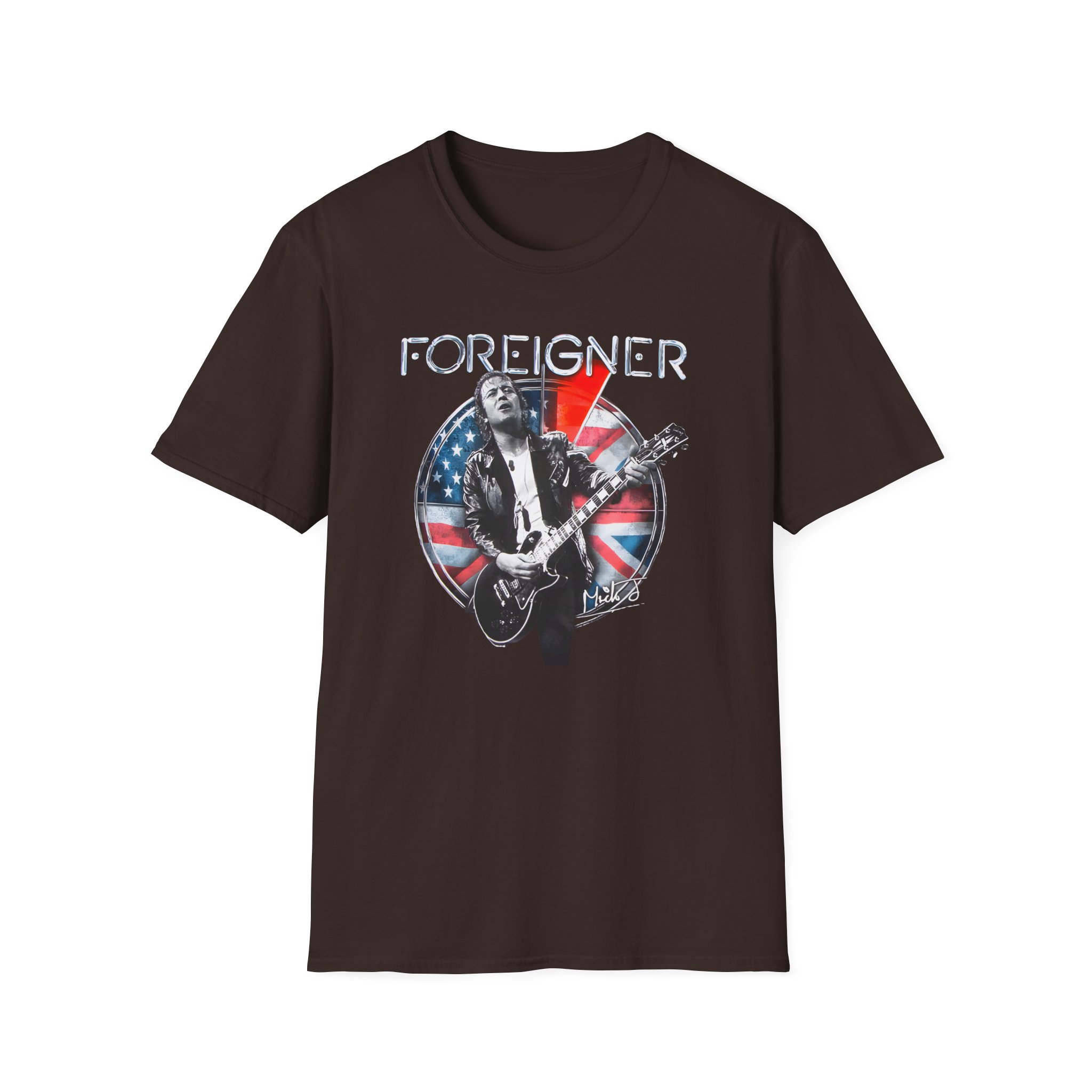 Foreigner Mick Jones Unisex Softstyle T-Shirt