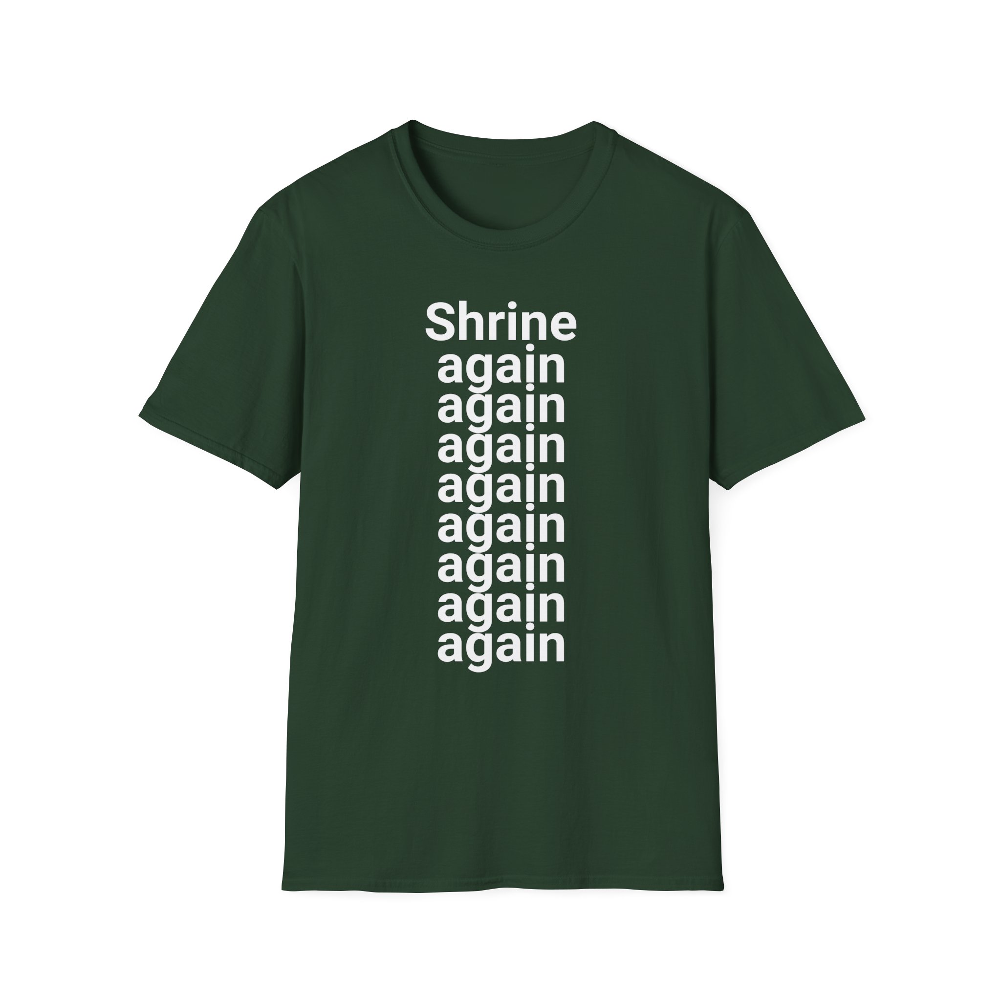 Fred Again Shrine Again Unisex Softstyle T-Shirt