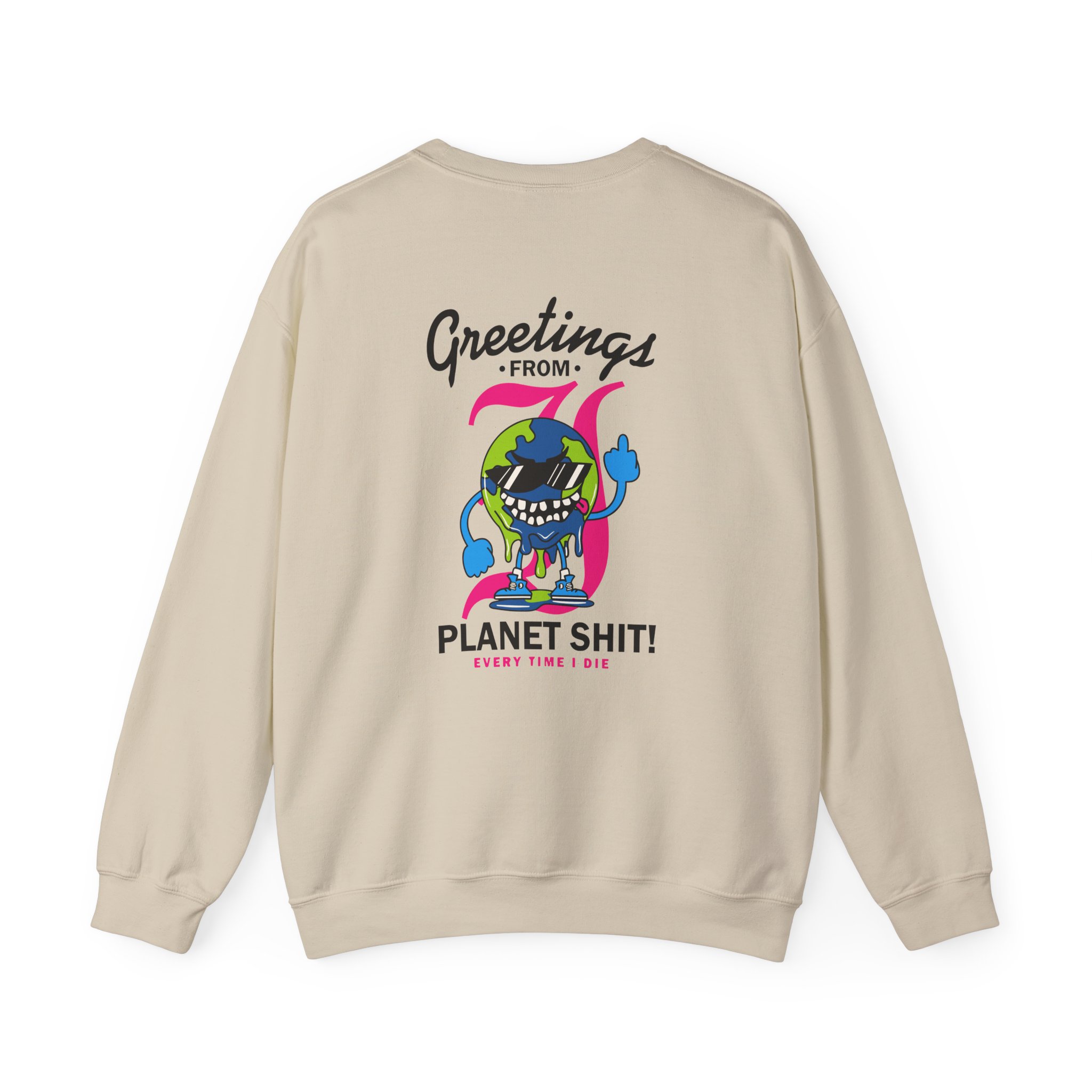 Every Time I Die Planet Unisex Heavy Blend Crewneck Sweatshirt