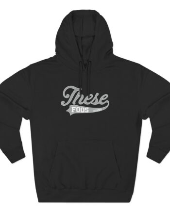 These Foos Three-Panel Fleece Hoodie