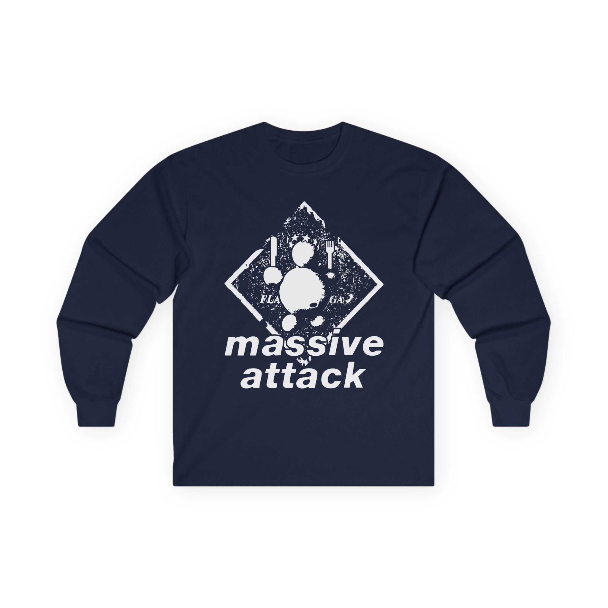 Massive Attack Unisex Ultra Cotton Long Sleeve Tee