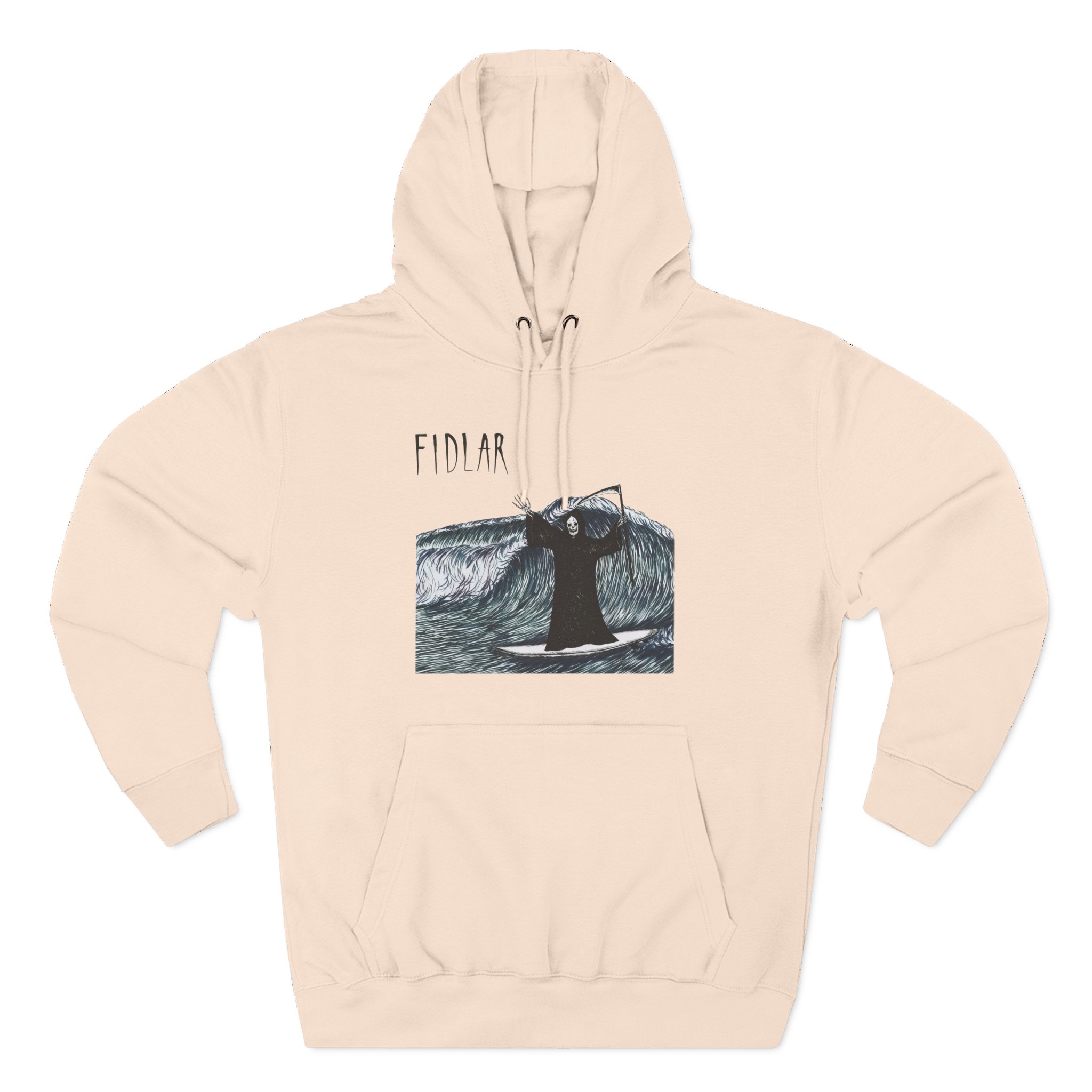 Fidlar Three-Panel Fleece Hoodie