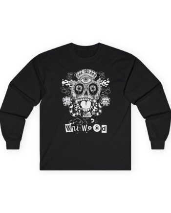 Will Wood Host Skull Unisex Ultra Cotton Long Sleeve Tee