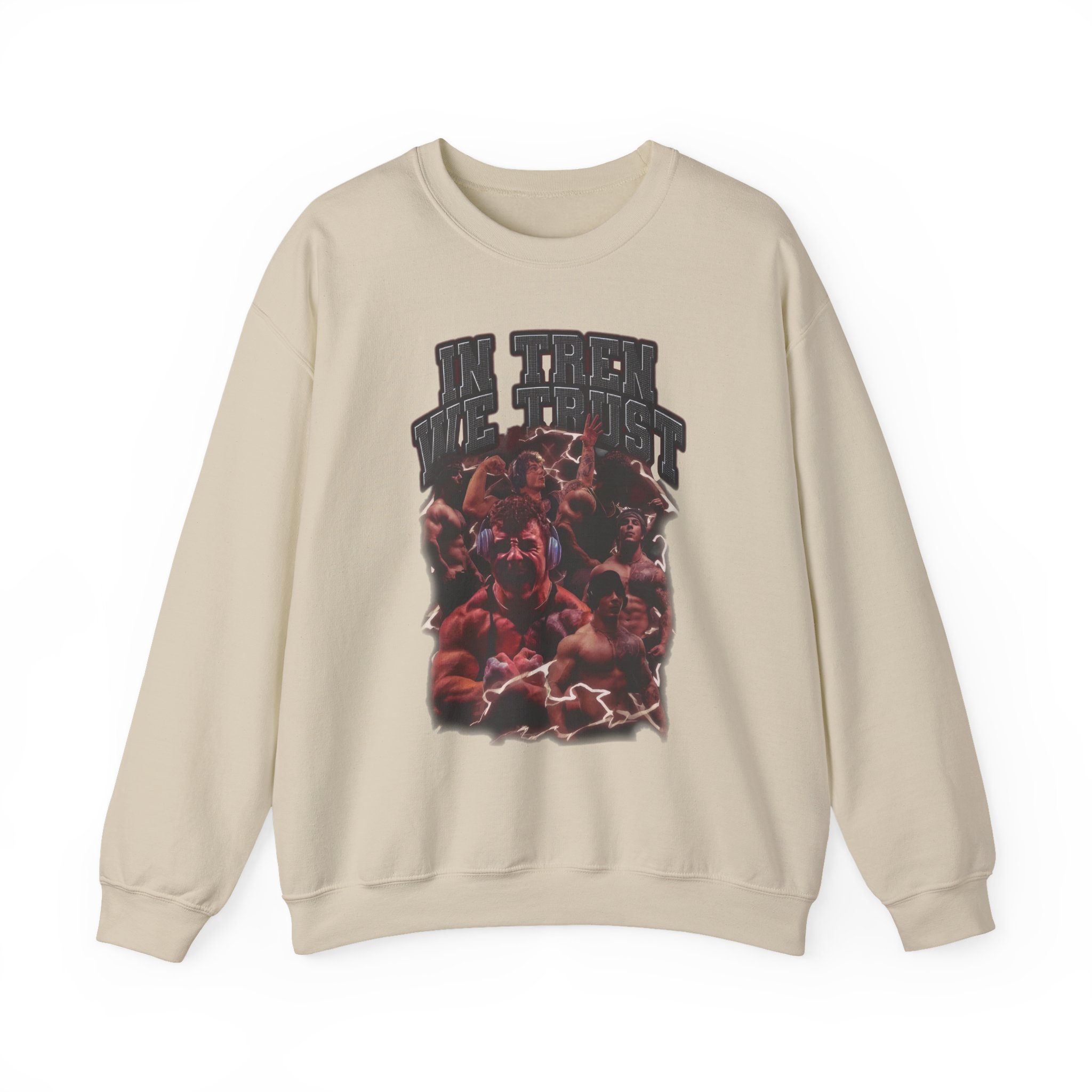 Tren Tech in Tren Twins We Trust Unisex Heavy Blendâ„¢ Crewneck Sweatshirt