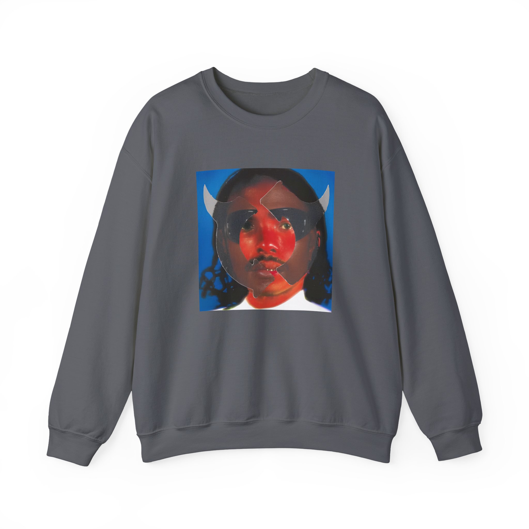 Steve Lacy Gemini Rights Album Cover Unisex Heavy Blendâ„¢ Crewneck Sweatshirt