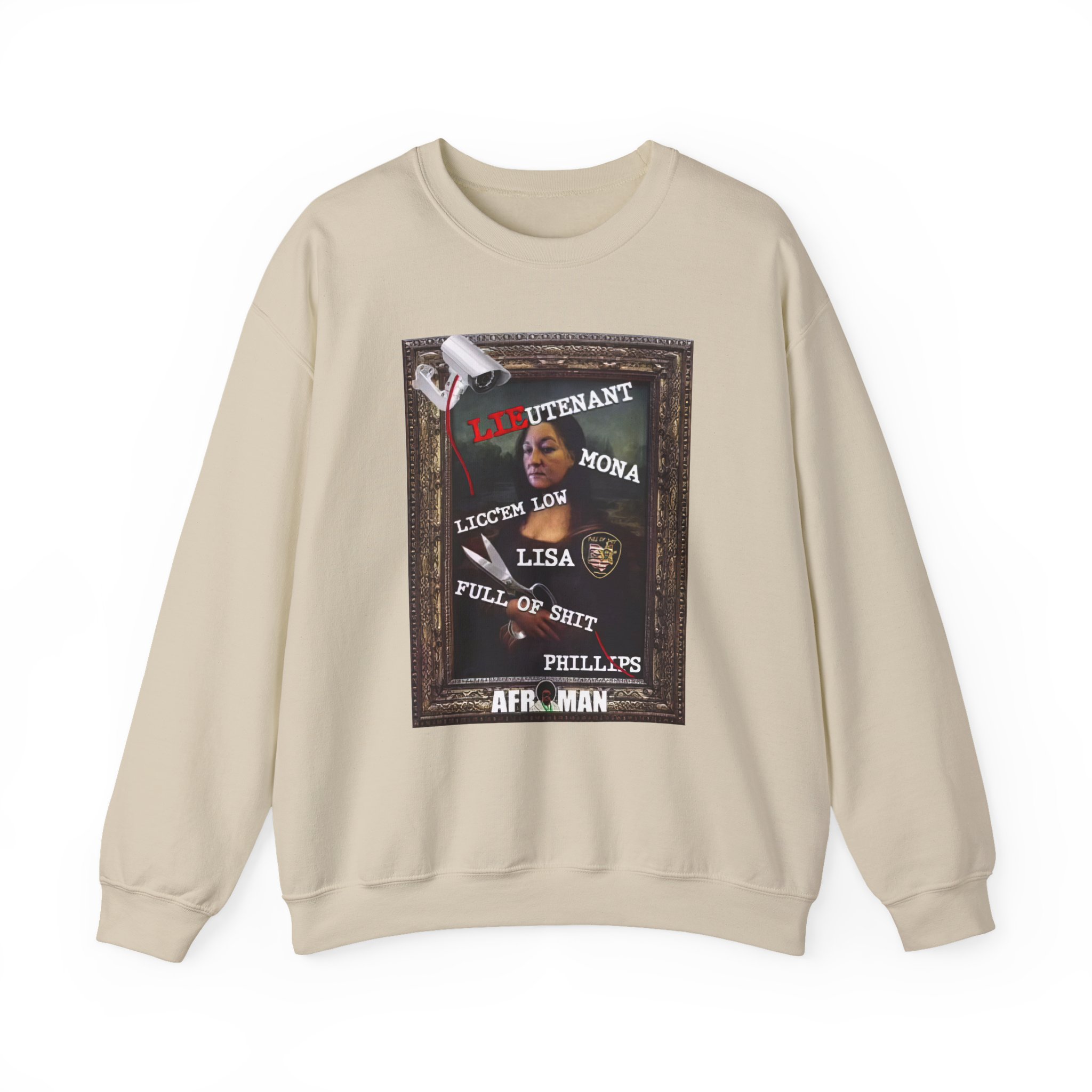 Afroman Lt Licc’em Low Lisa Full of Shit Phillips Unisex Heavy Blend™ Crewneck Sweatshirt