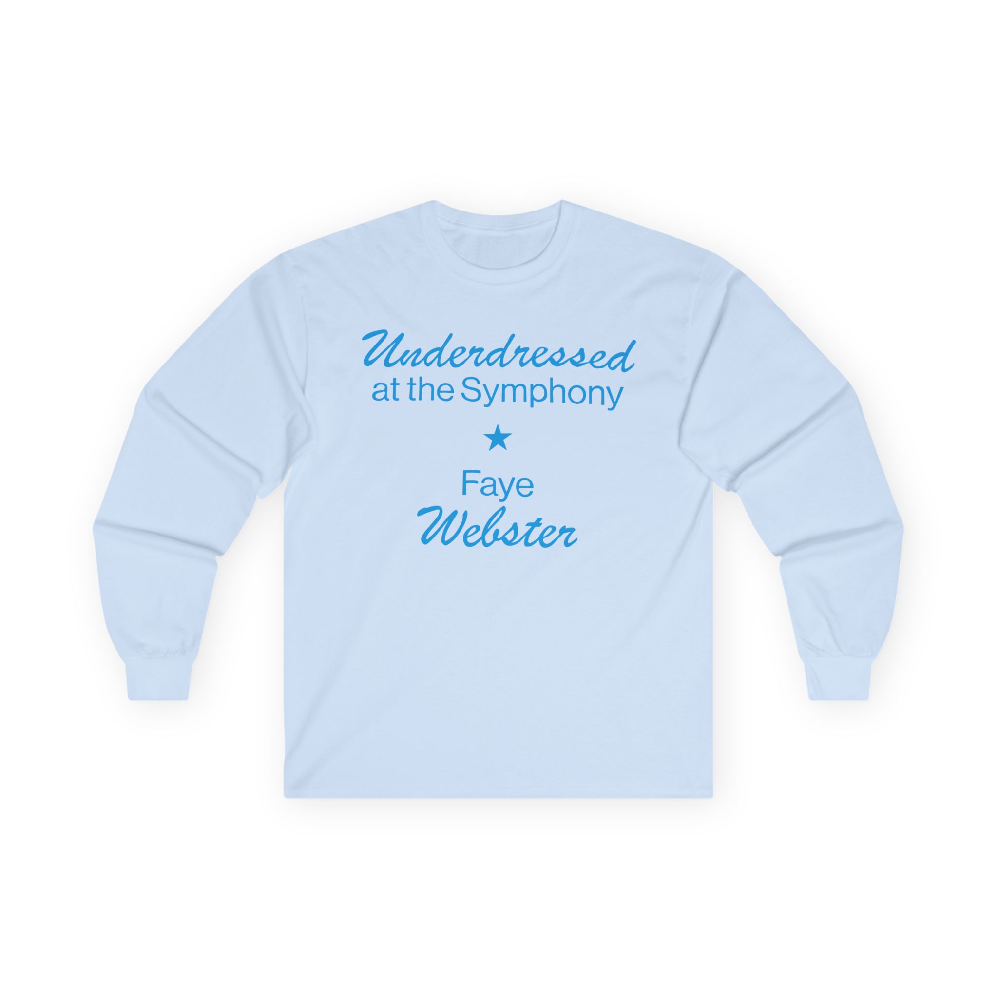 Faye Webster Underdressed at the Symphony 2024 Tour Unisex Ultra Cotton Long Sleeve Tee